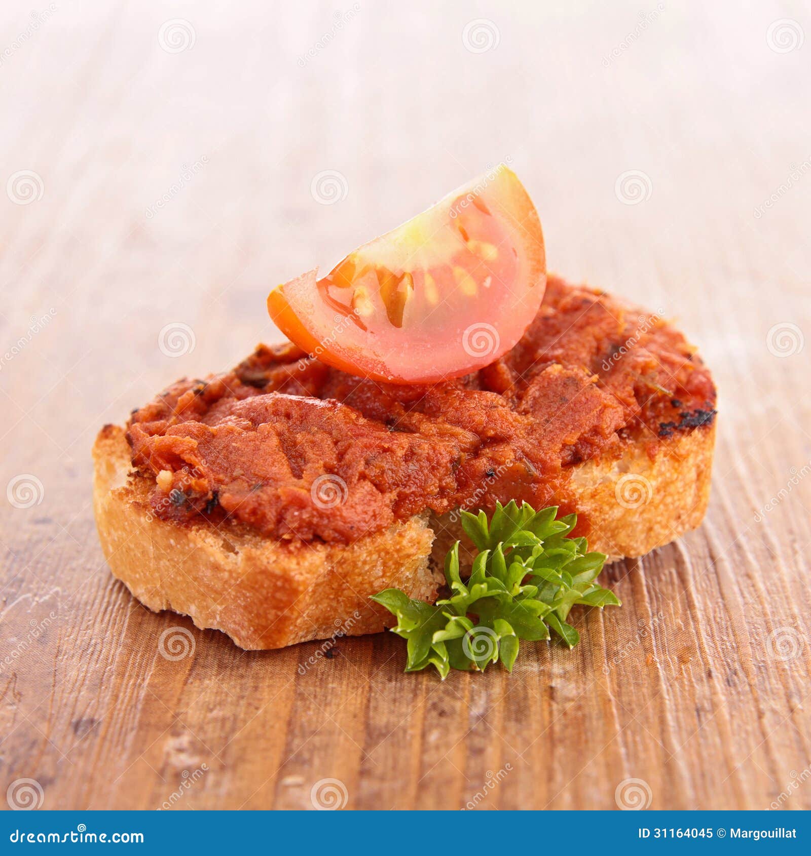 Bread and tapenade stock image. Image of appetizer, baguette 31164045