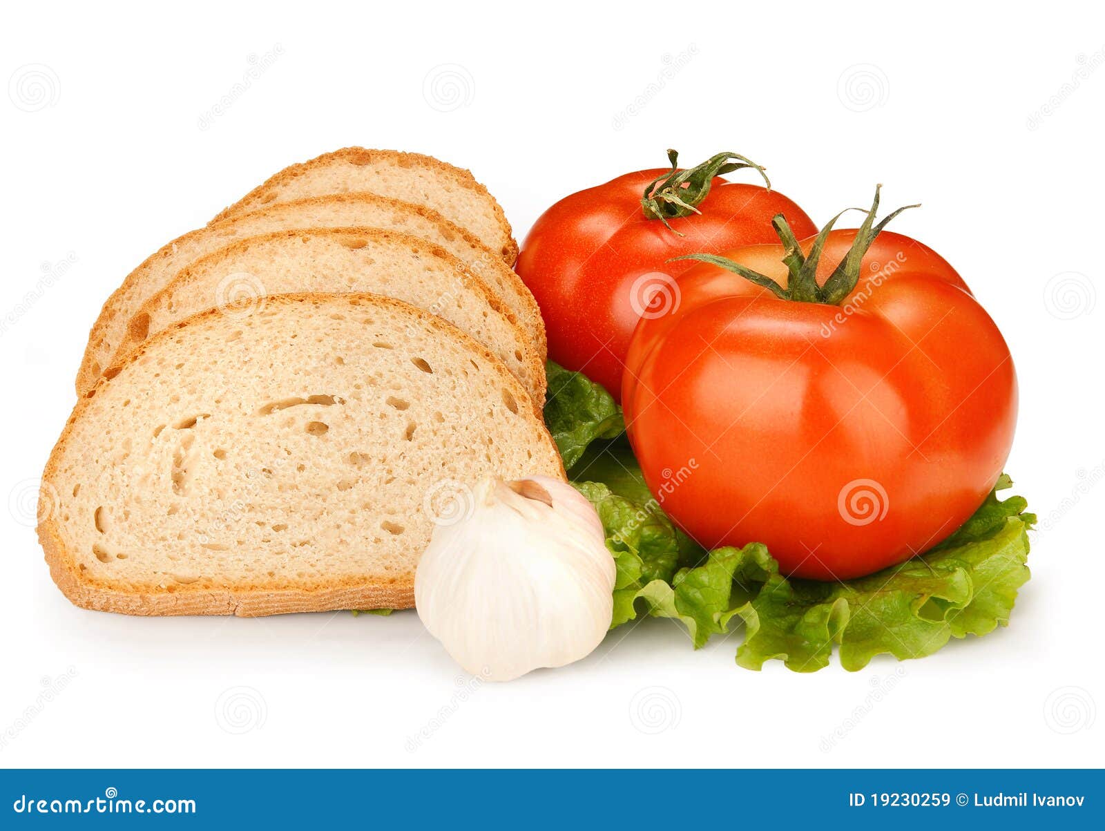 Bread tomato and onion stock image. Image of tomato, bread 19230259
