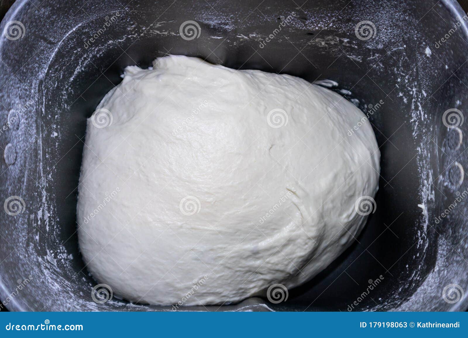 Bread White Dough In Breadmaker Machine Dispenser Stock Image Image Of Flour Equipment 179198063