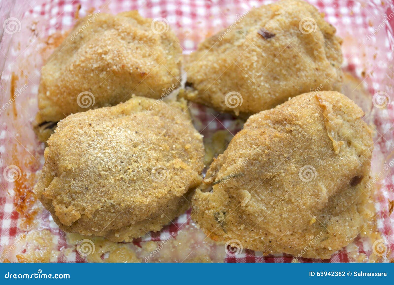 Breaded Breast Chicken Baked in Oven Stock Photo Image of nutrition