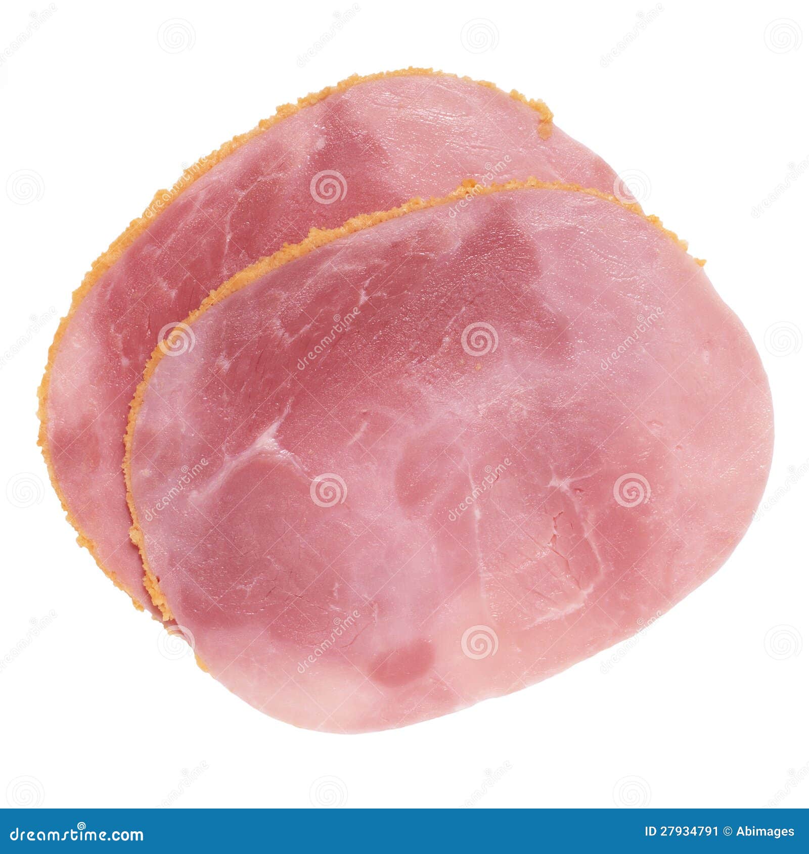 Breaded ham slices stock image. Image of sliced, cooked 27934791