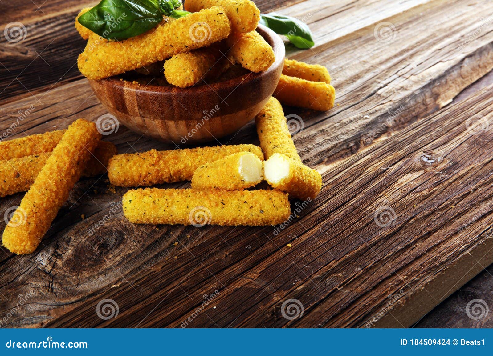 Breaded Mozzarella Cheese Sticks for Crispy Delicious Meal Stock Photo Image of dish, sauce