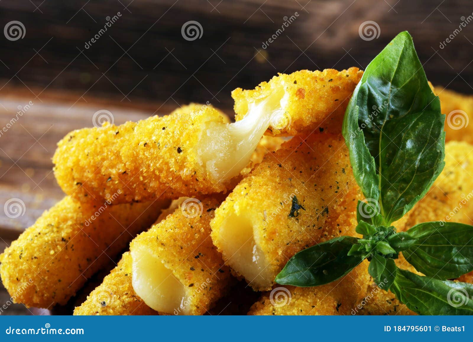 Breaded Mozzarella Cheese Sticks for Crispy Delicious Meal Stock Image Image of salad, dinner