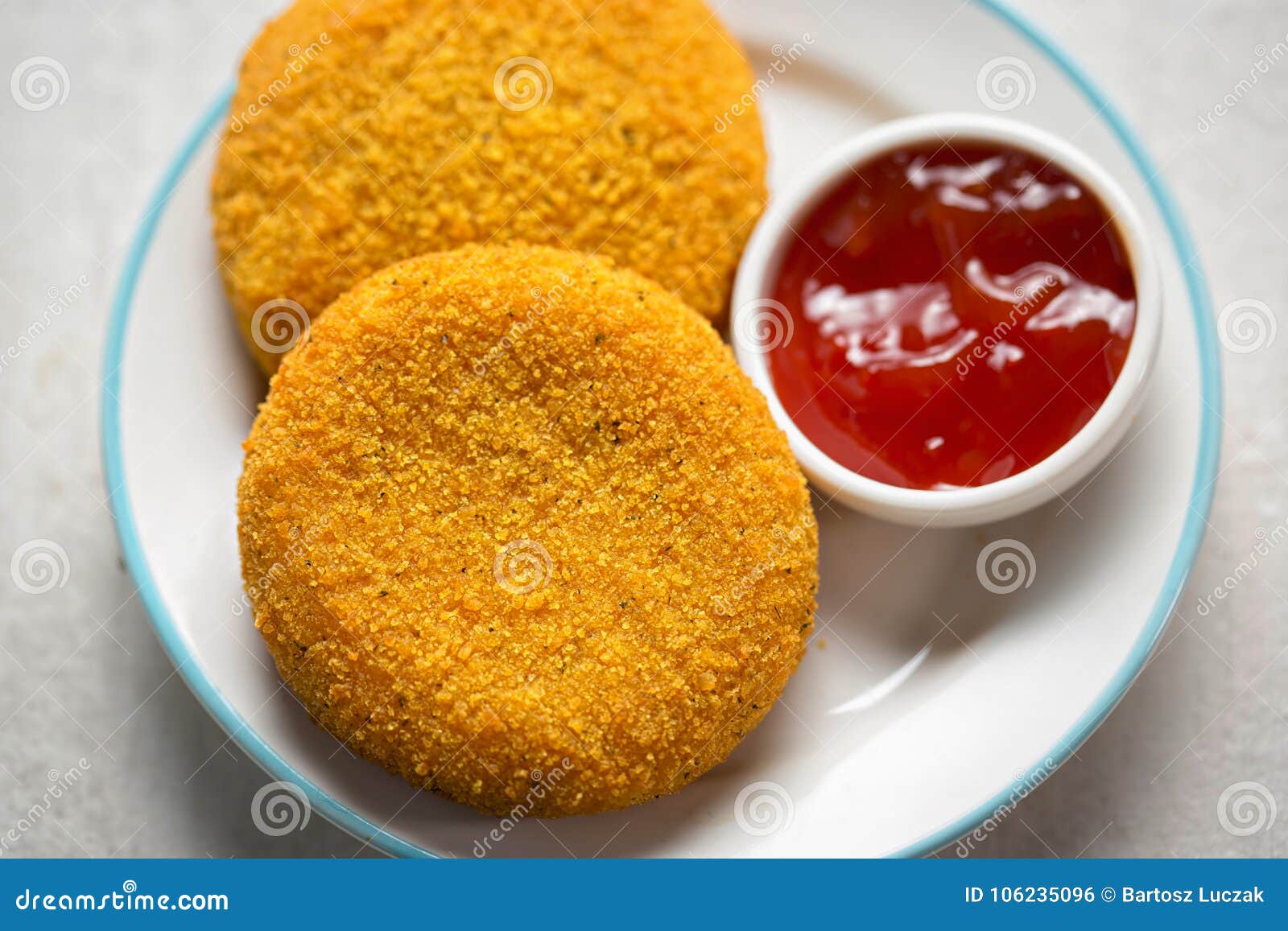 Breaded Mozzarella with Tomato Dip Stock Photo Image of bite, lunch