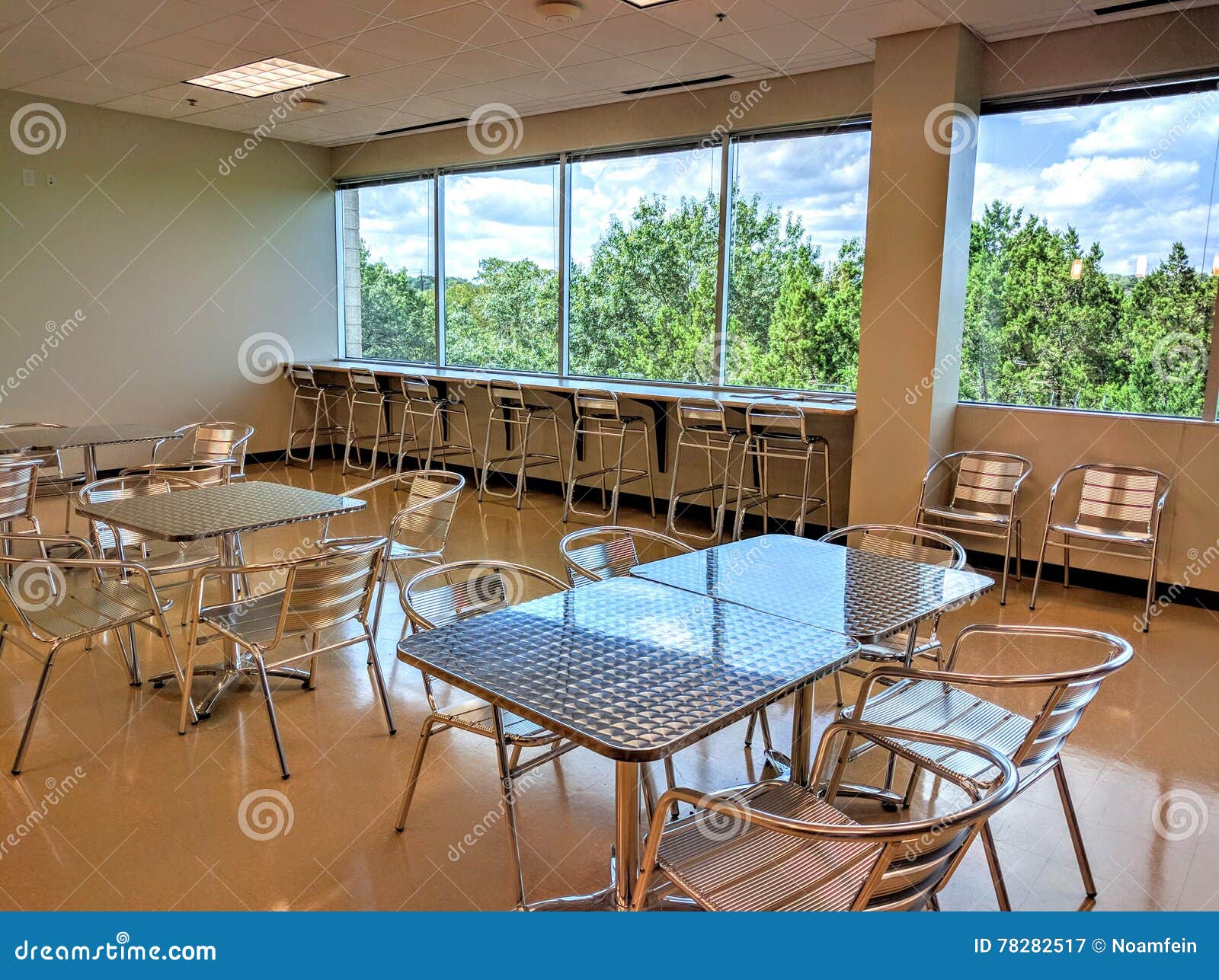Break room in the office stock image. Image of table 78282517
