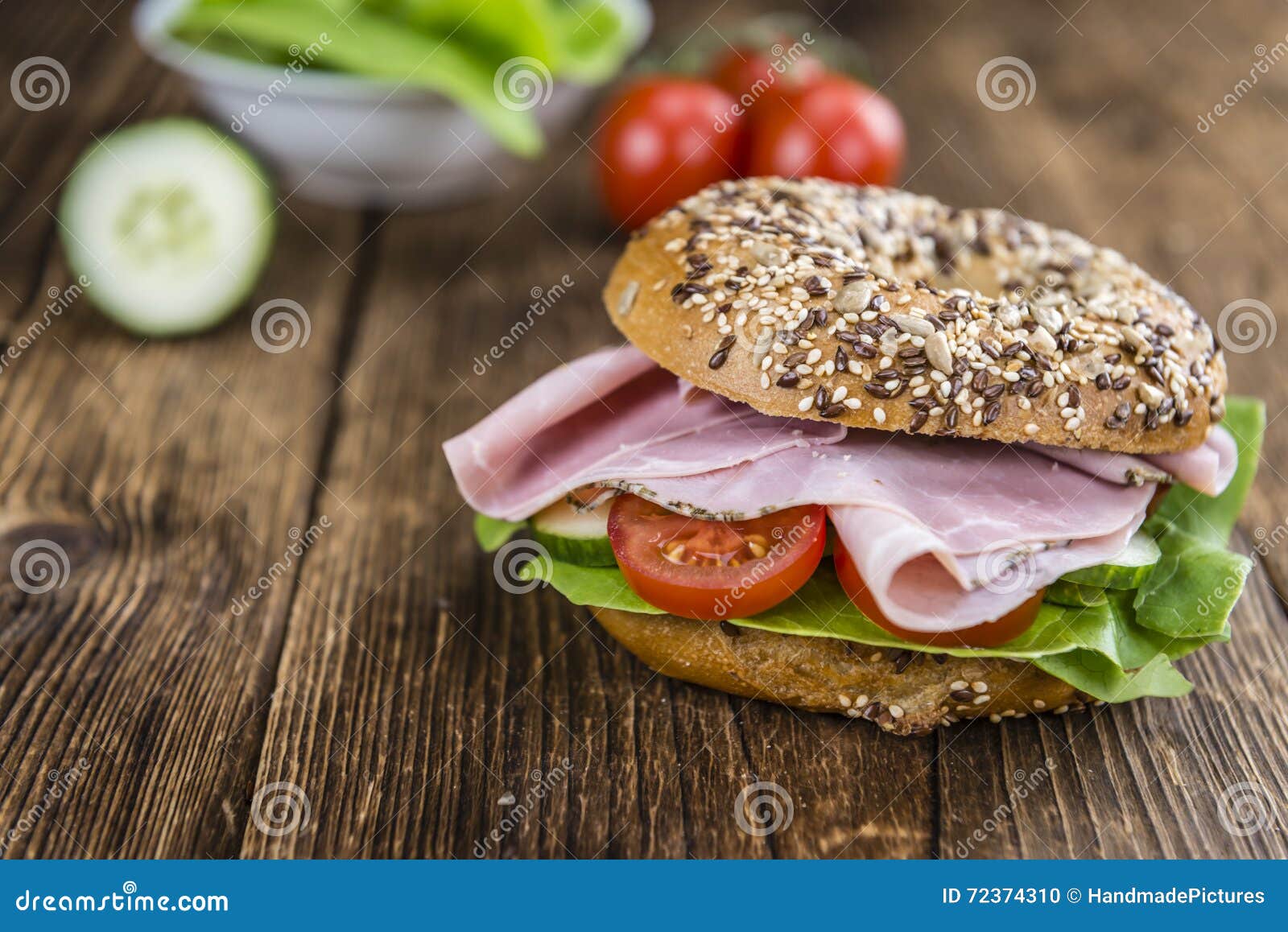 121 Breakfast Bagels Prosciutto Stock Photos Free & RoyaltyFree