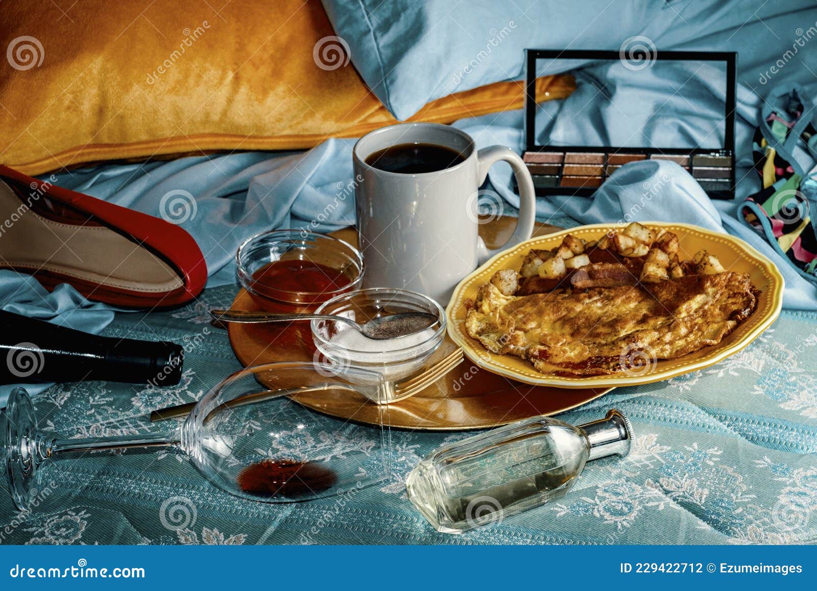 breakfast in bed hungover