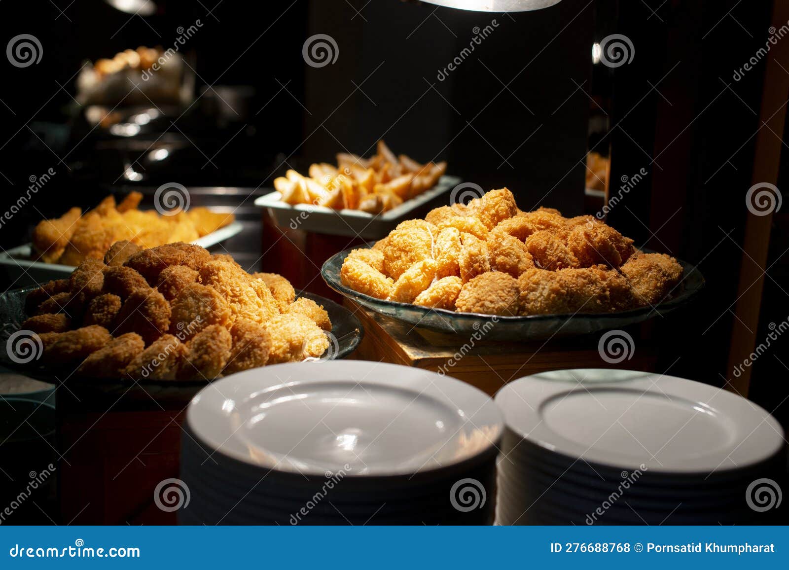 Breakfast Buffet for the Party or Conference in the Hotel