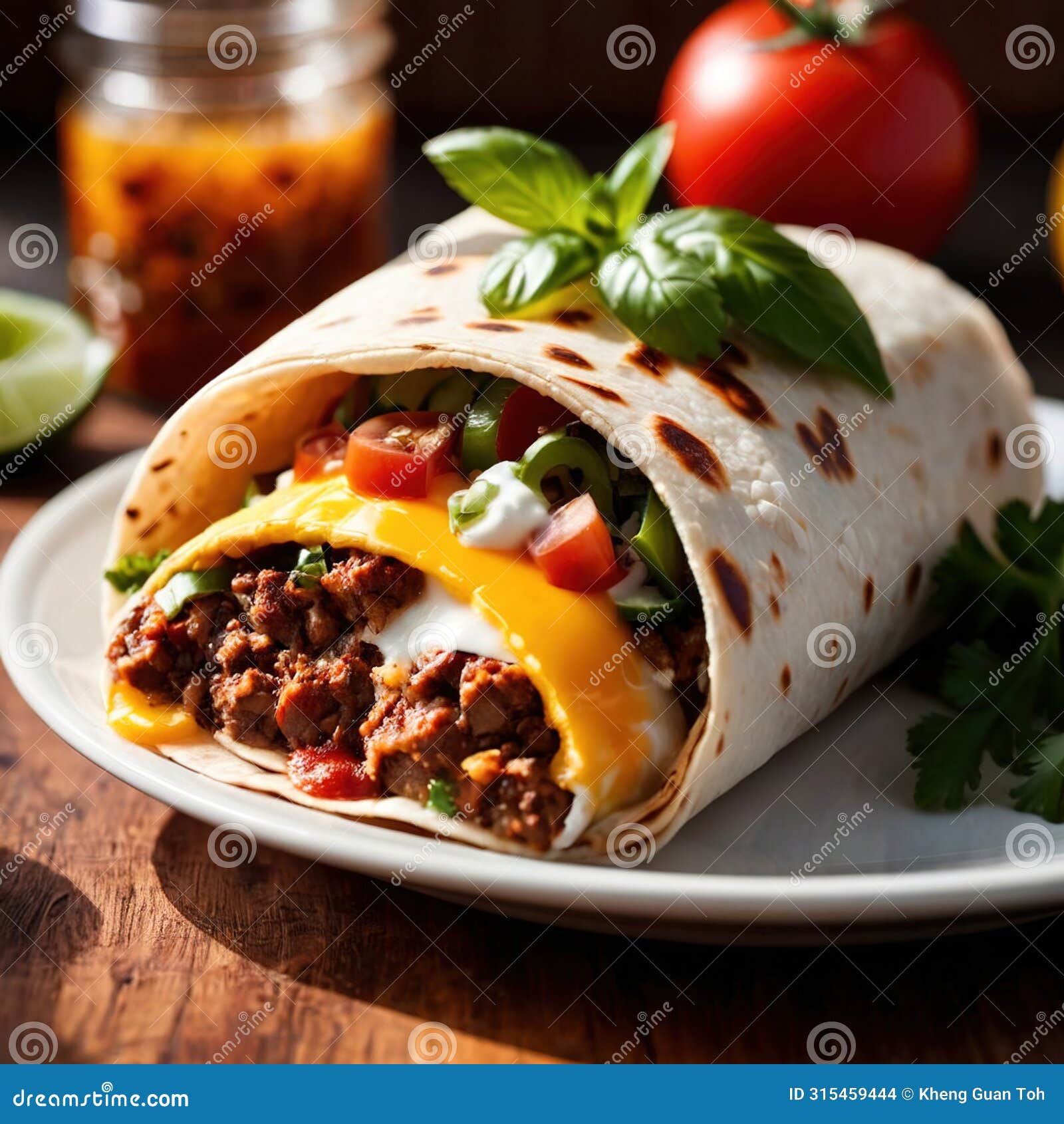 breakfast burrito, mexican american breakfast food, convenient wrap