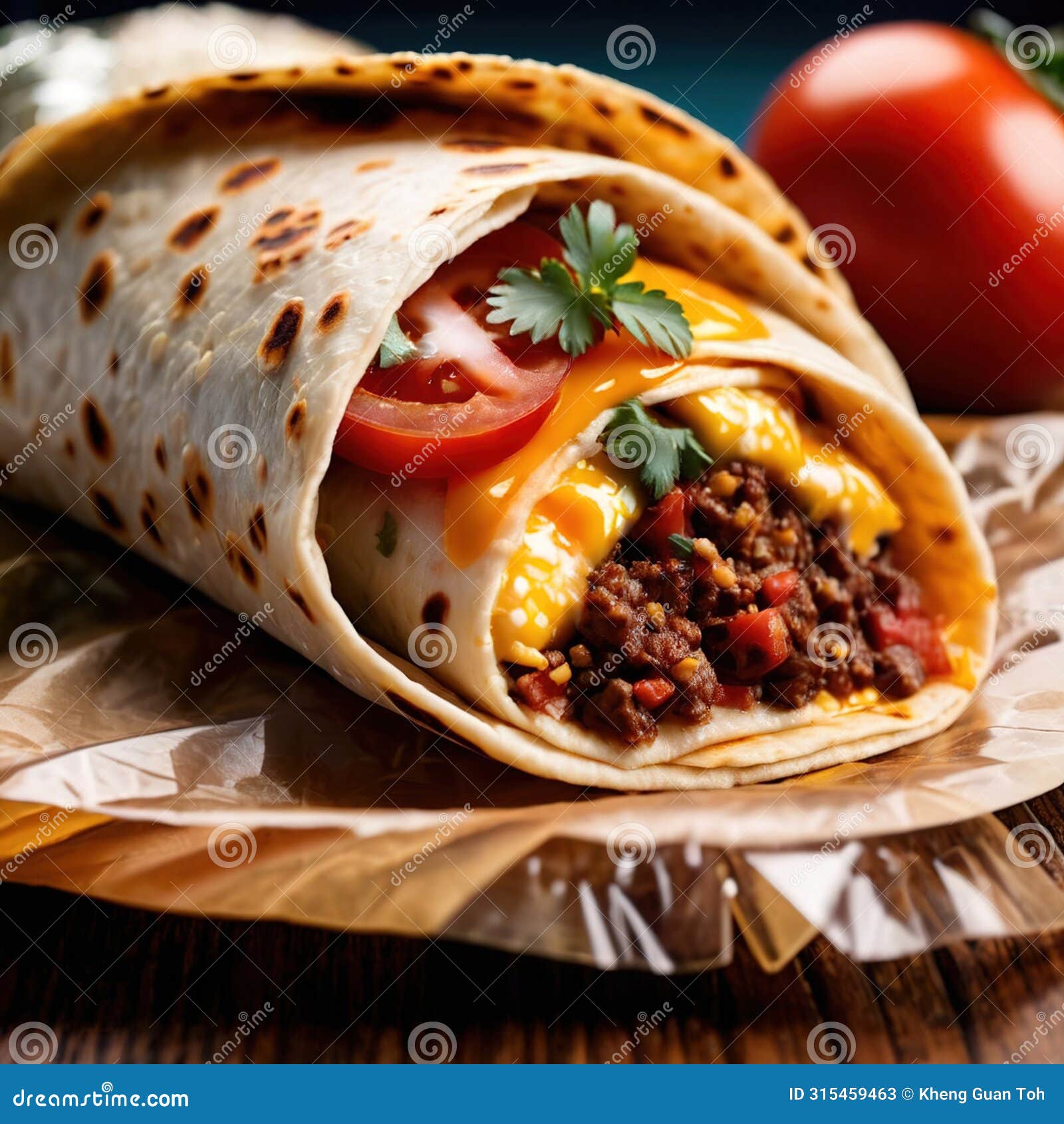 breakfast burrito, mexican american breakfast food, convenient wrap