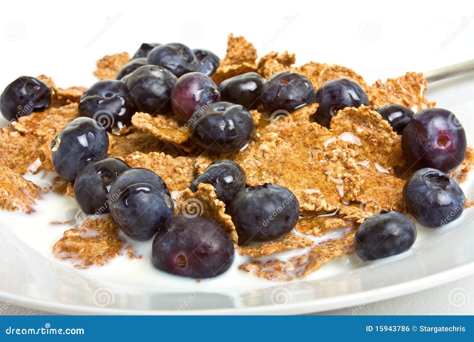 Breakfast Cereal Medley stock photo. Image of flakes 15943786