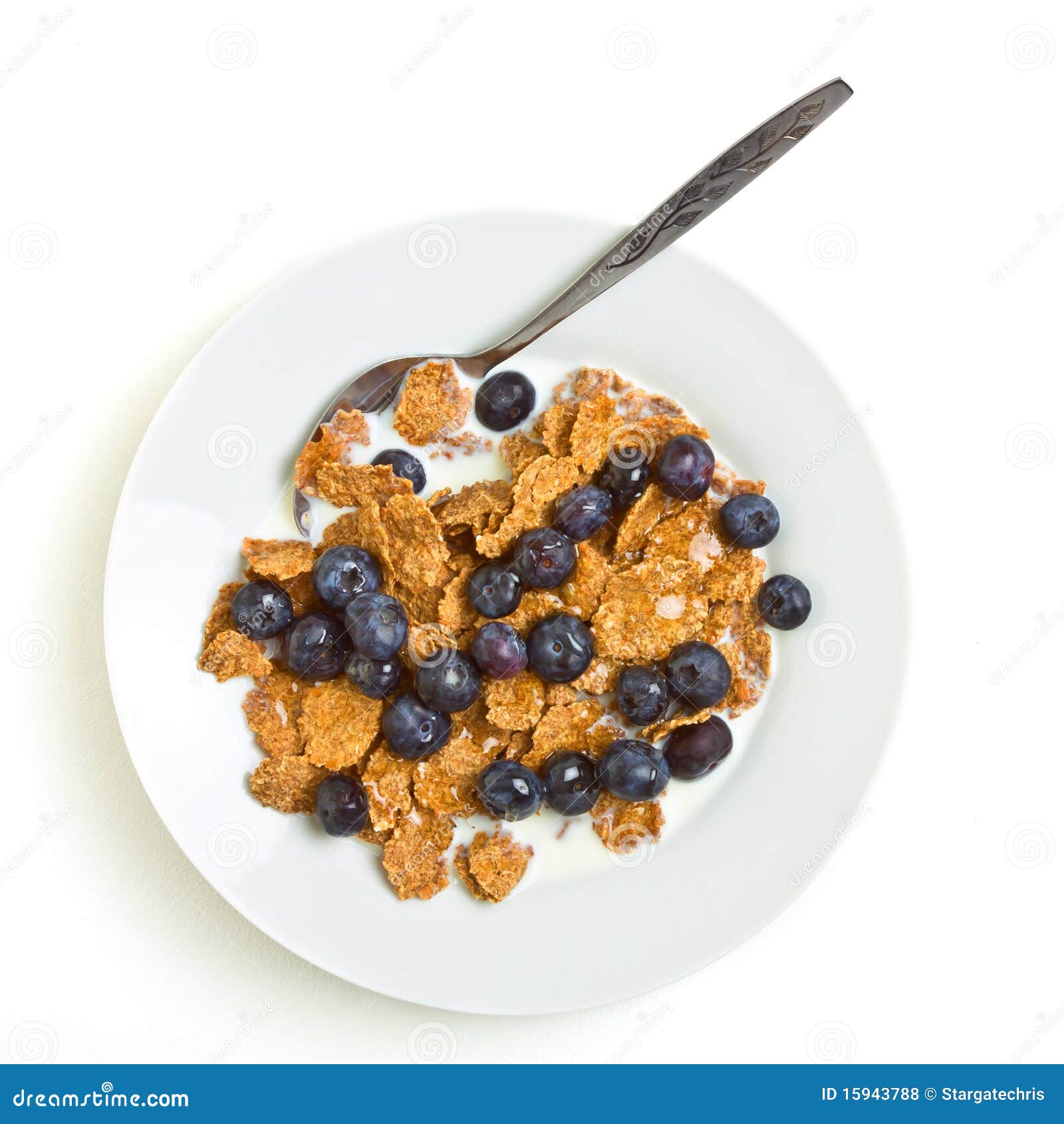 Breakfast Cereal Medley stock photo. Image of berry, fruit 15943788