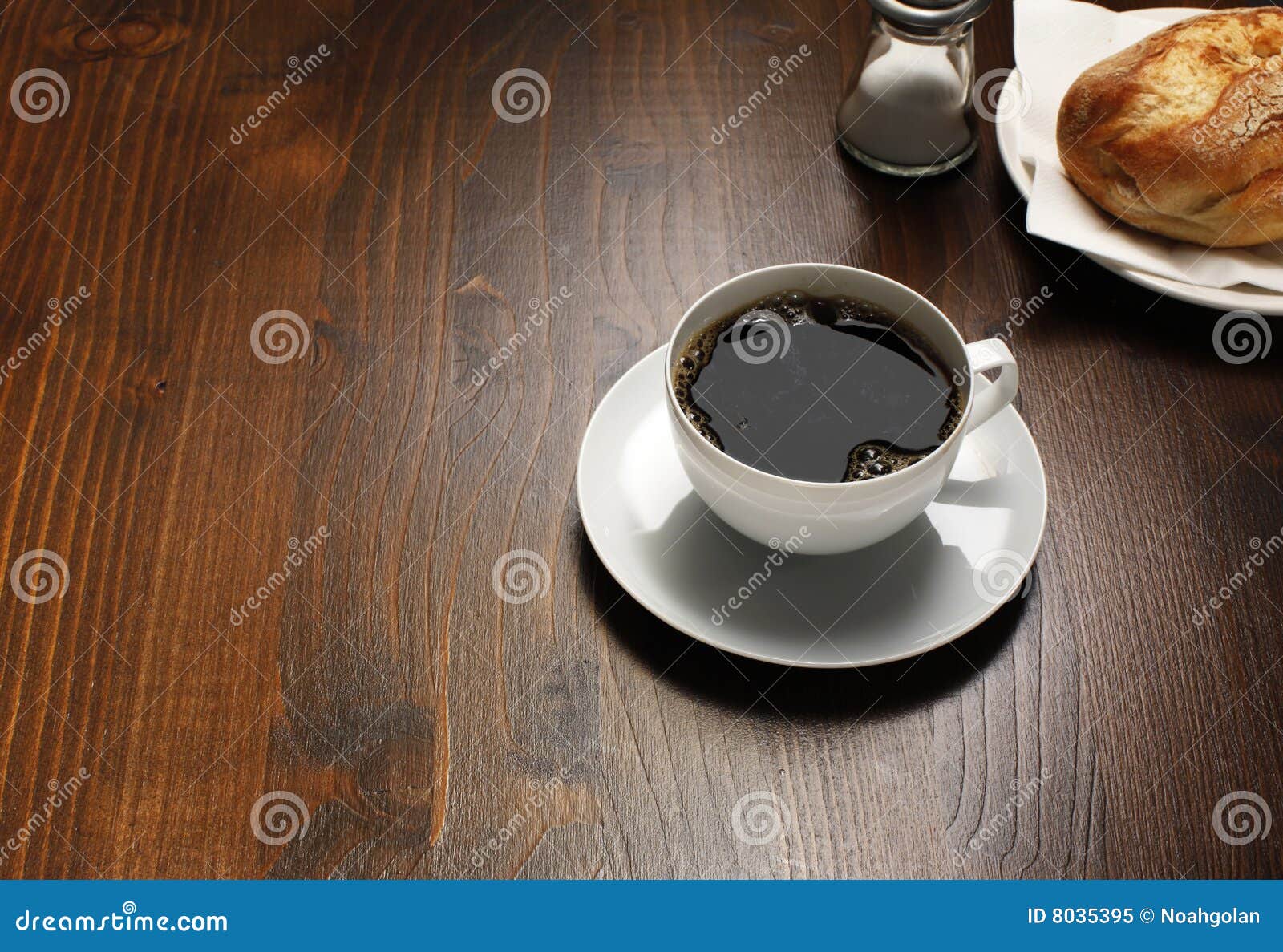 Breakfast with coffee stock image. Image of pastry, meal 8035395