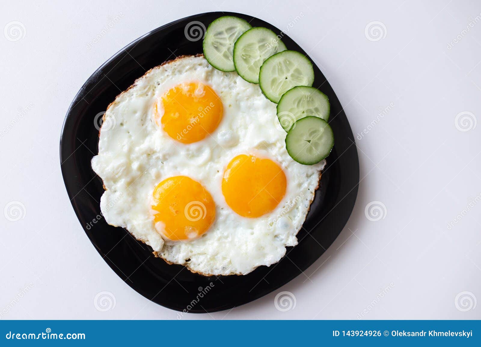 Two Fried Eggs Stock Photo, Picture and Royalty Free Image. Image 17696336.