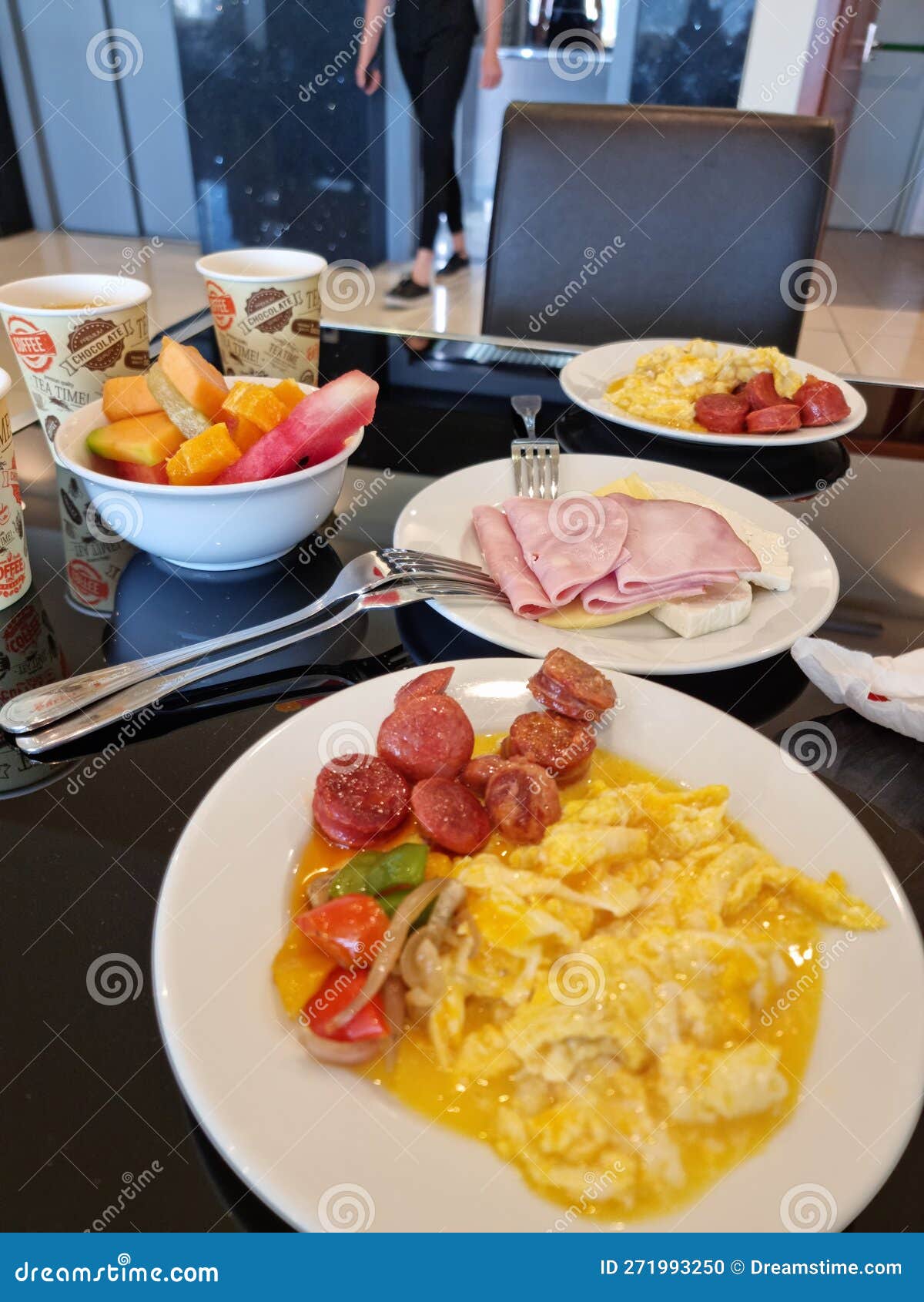 Breakfast at the Hotel, Buffet Stock Photo - Image of holiday