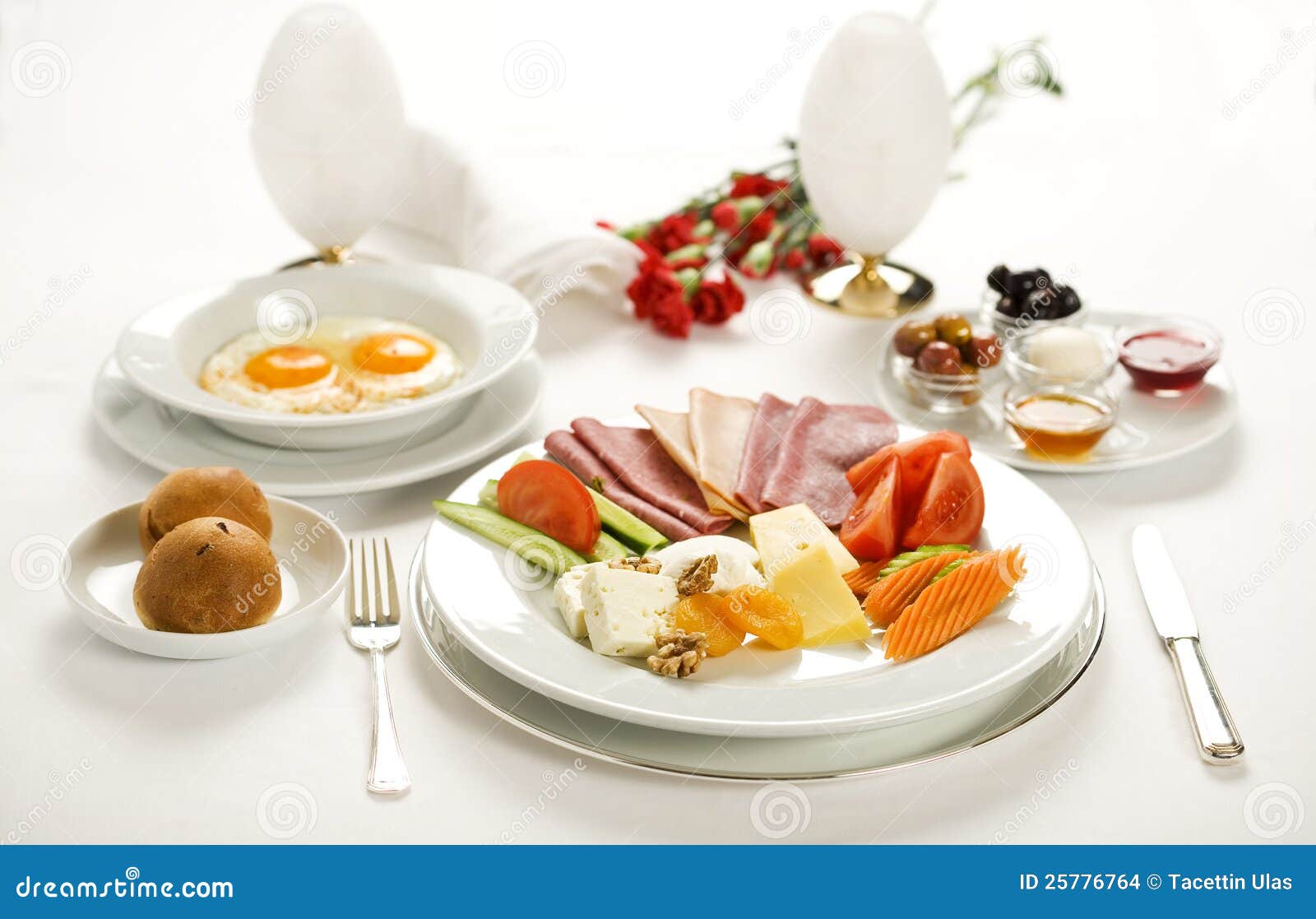 Breakfast plate stock photo. Image of dine, good, diced 25776764