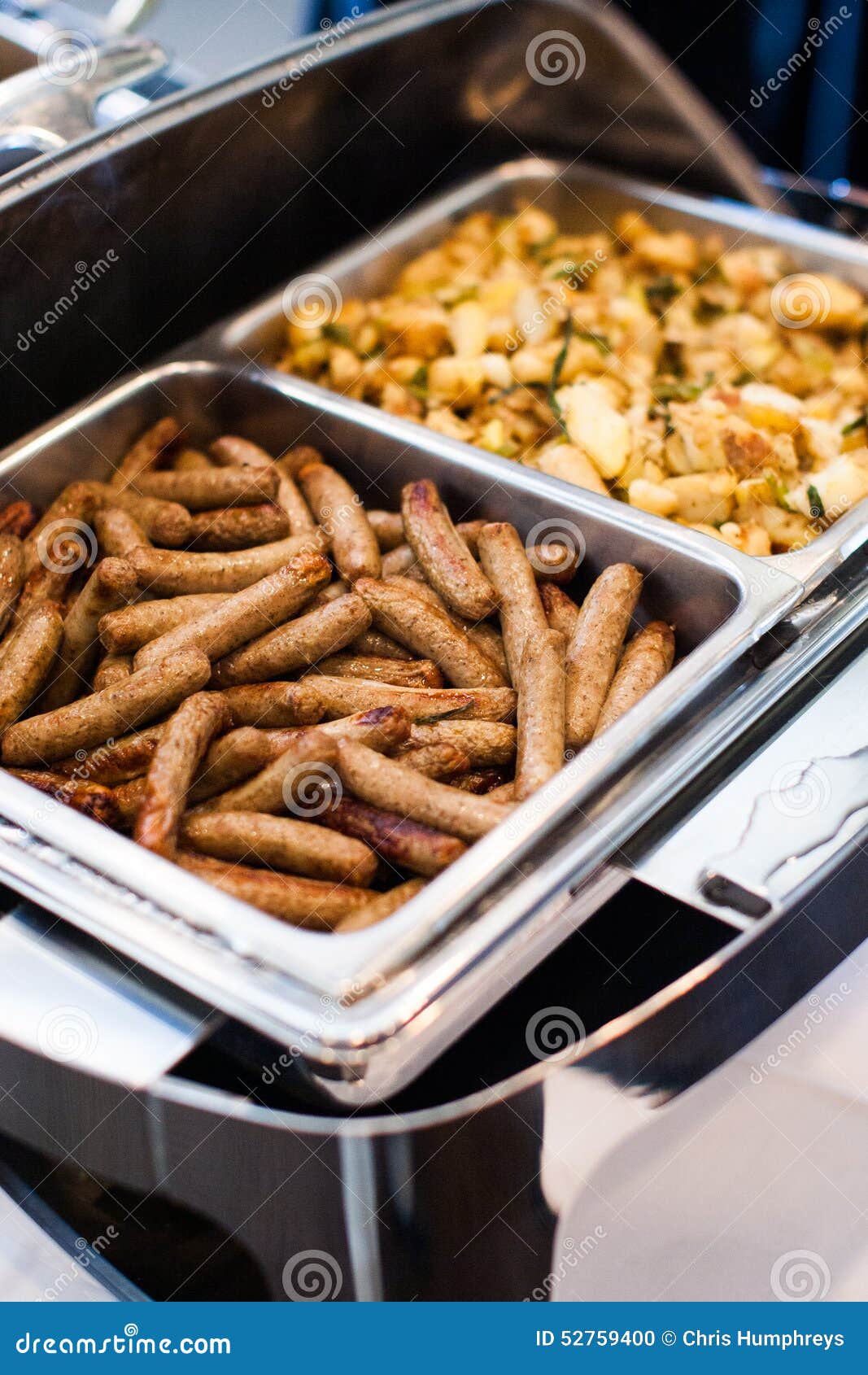 Breakfast Sausage at a Buffet Stock Photo Image of pork, meat 52759400