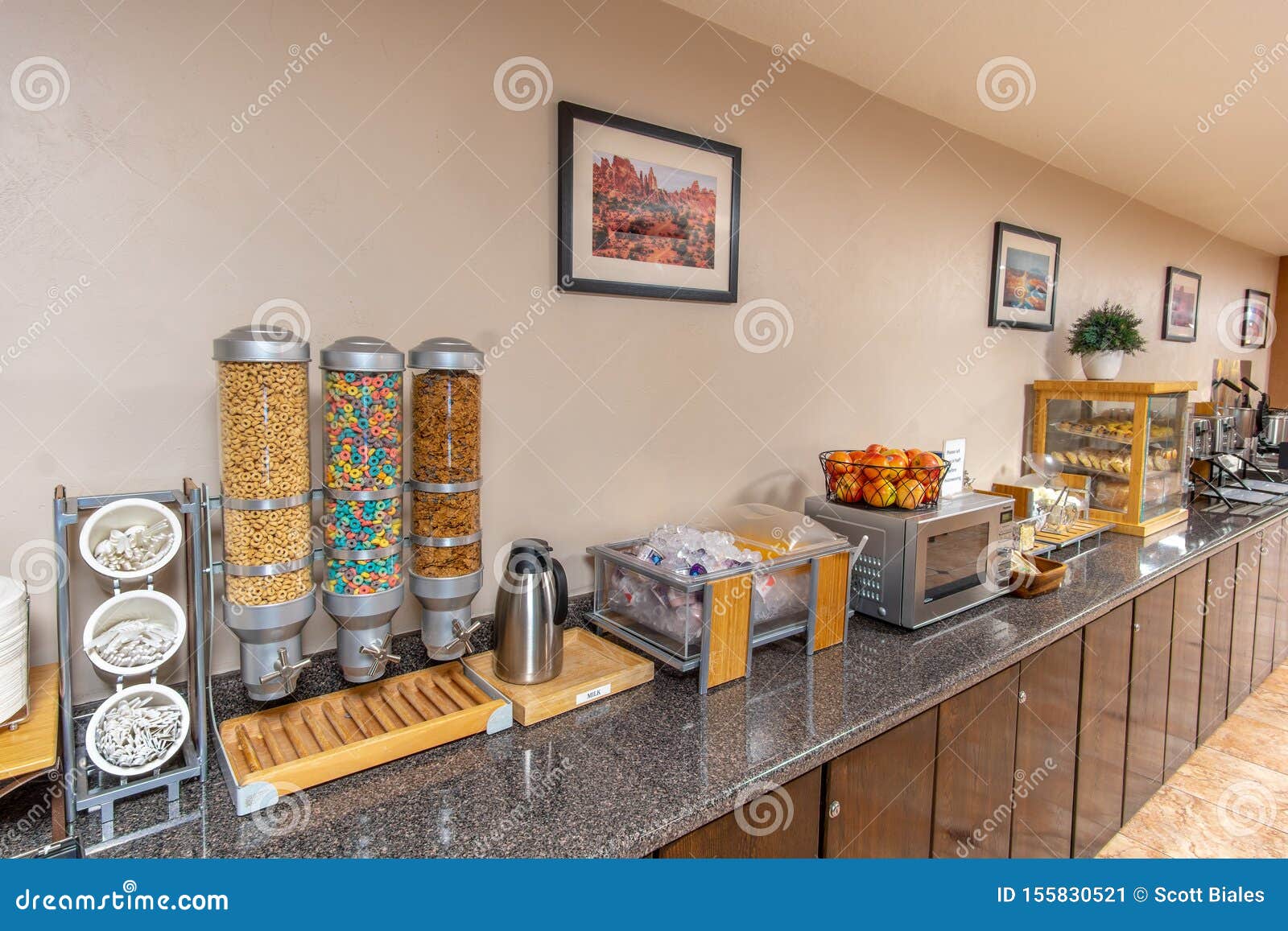 Cereal Breakfast Container editorial photo. Image of restaurant 155830521