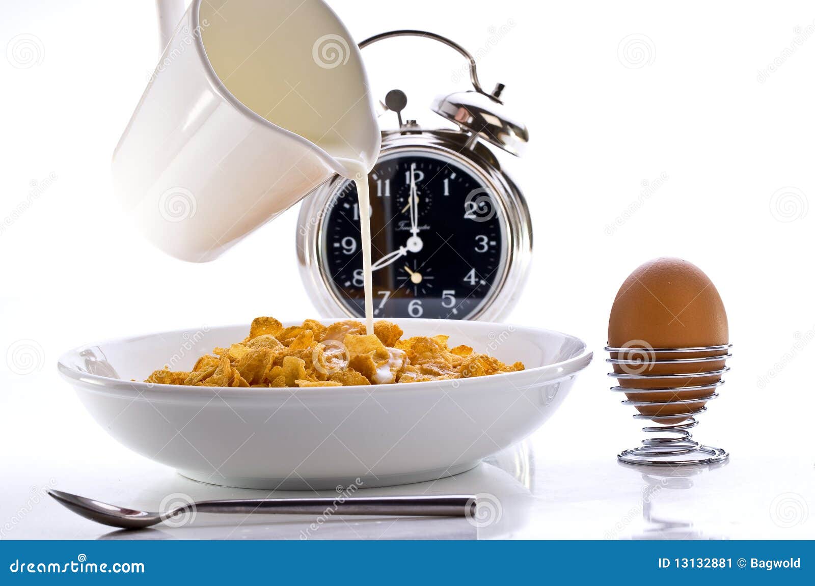 Breakfast Time Stock Image Image 13132881