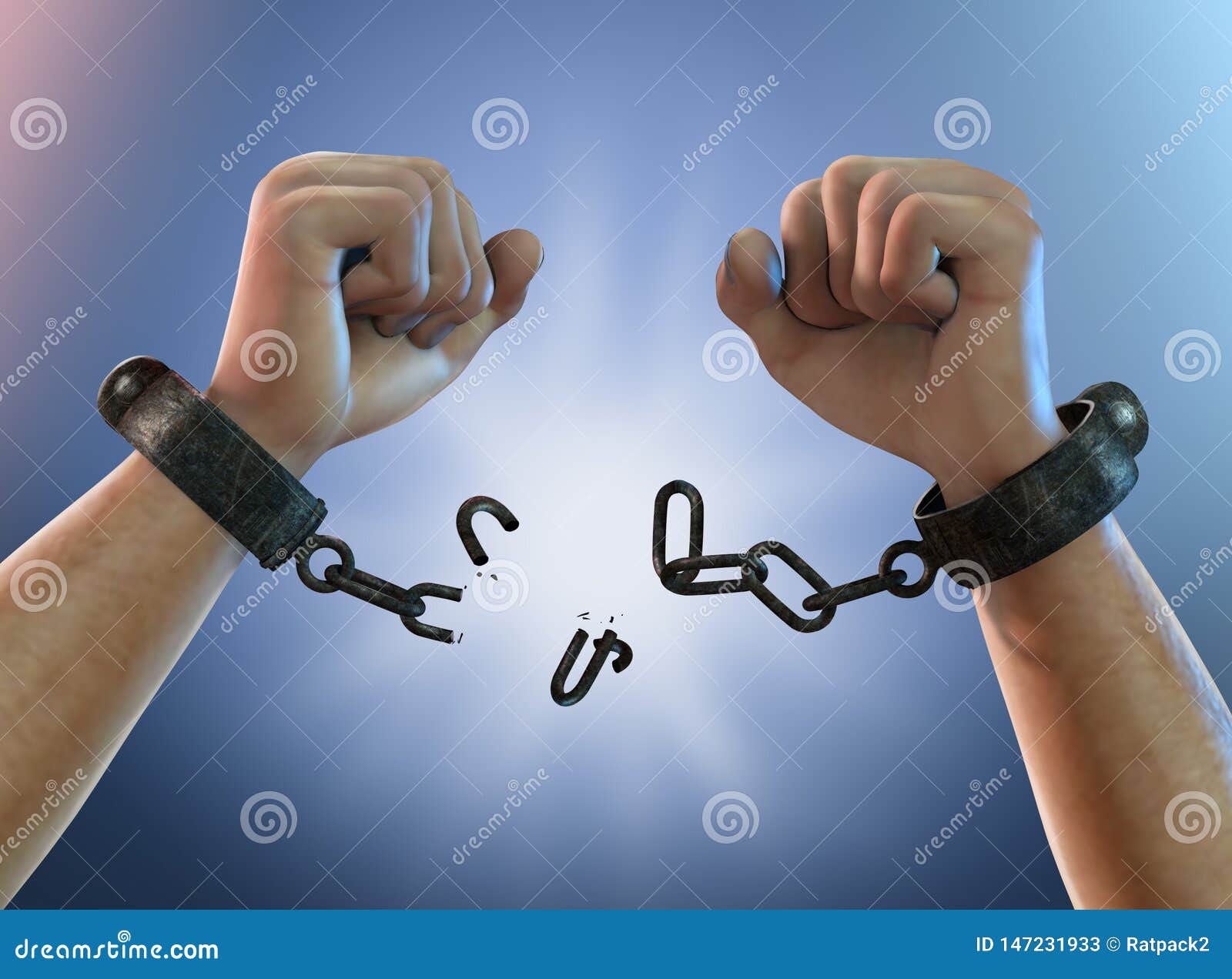 breaking free - breaking shackles