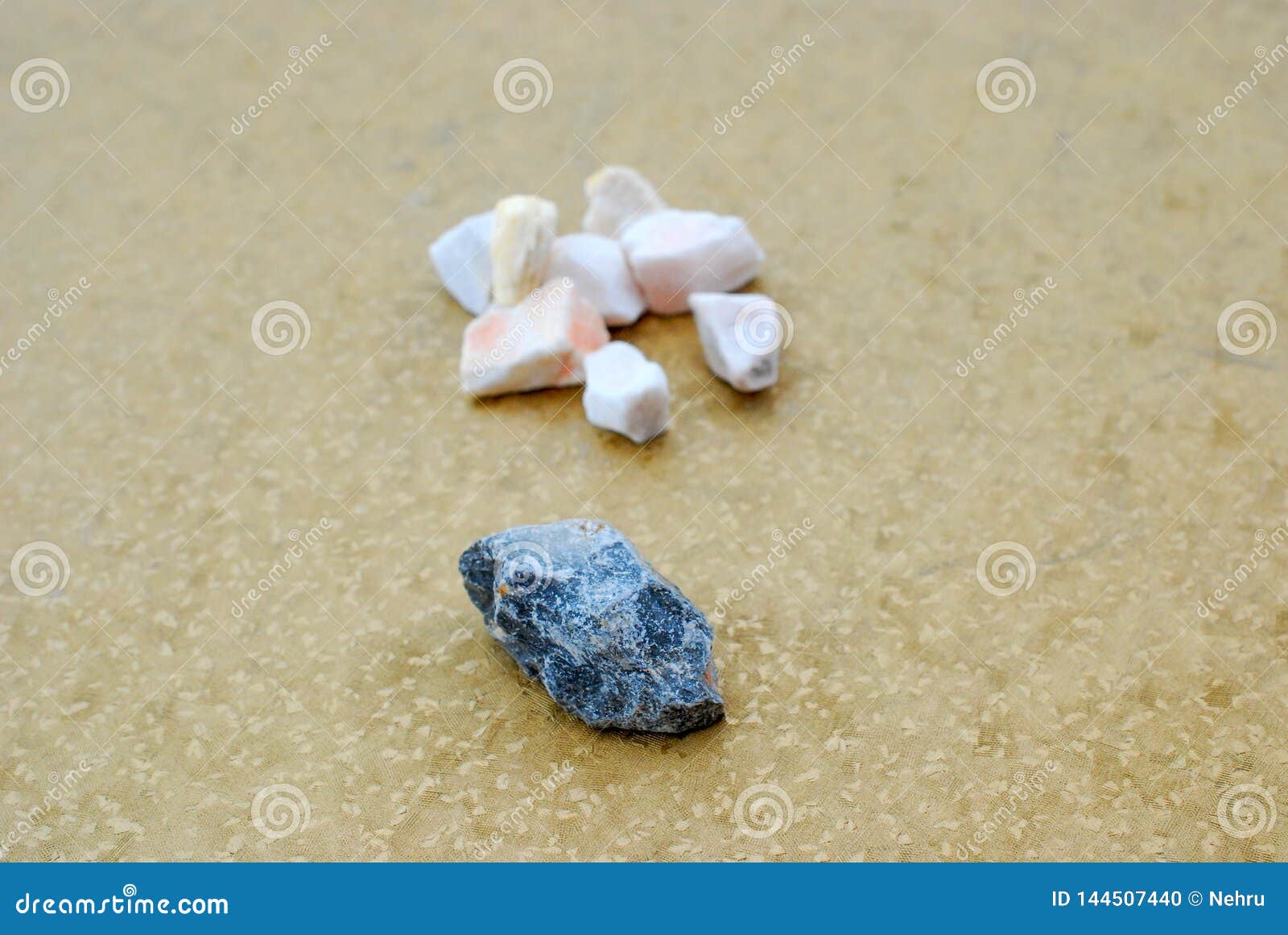 Breakstone, Road Gravel. ,Crushed Stones Pictured in Studio Stock Photo Image of chip, break