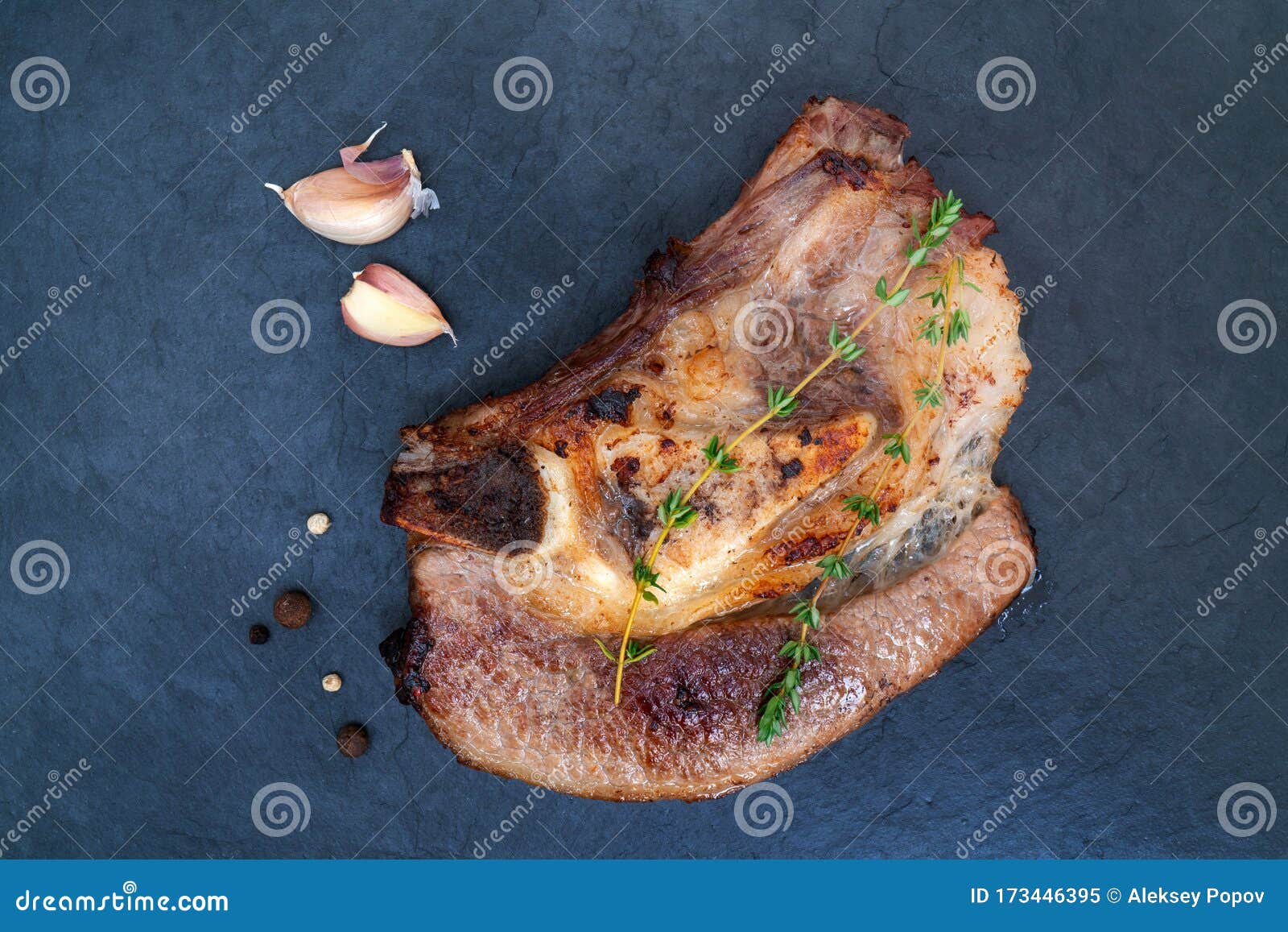 Breast of Beef on the Bone. Stock Image Image of grill, ingredient
