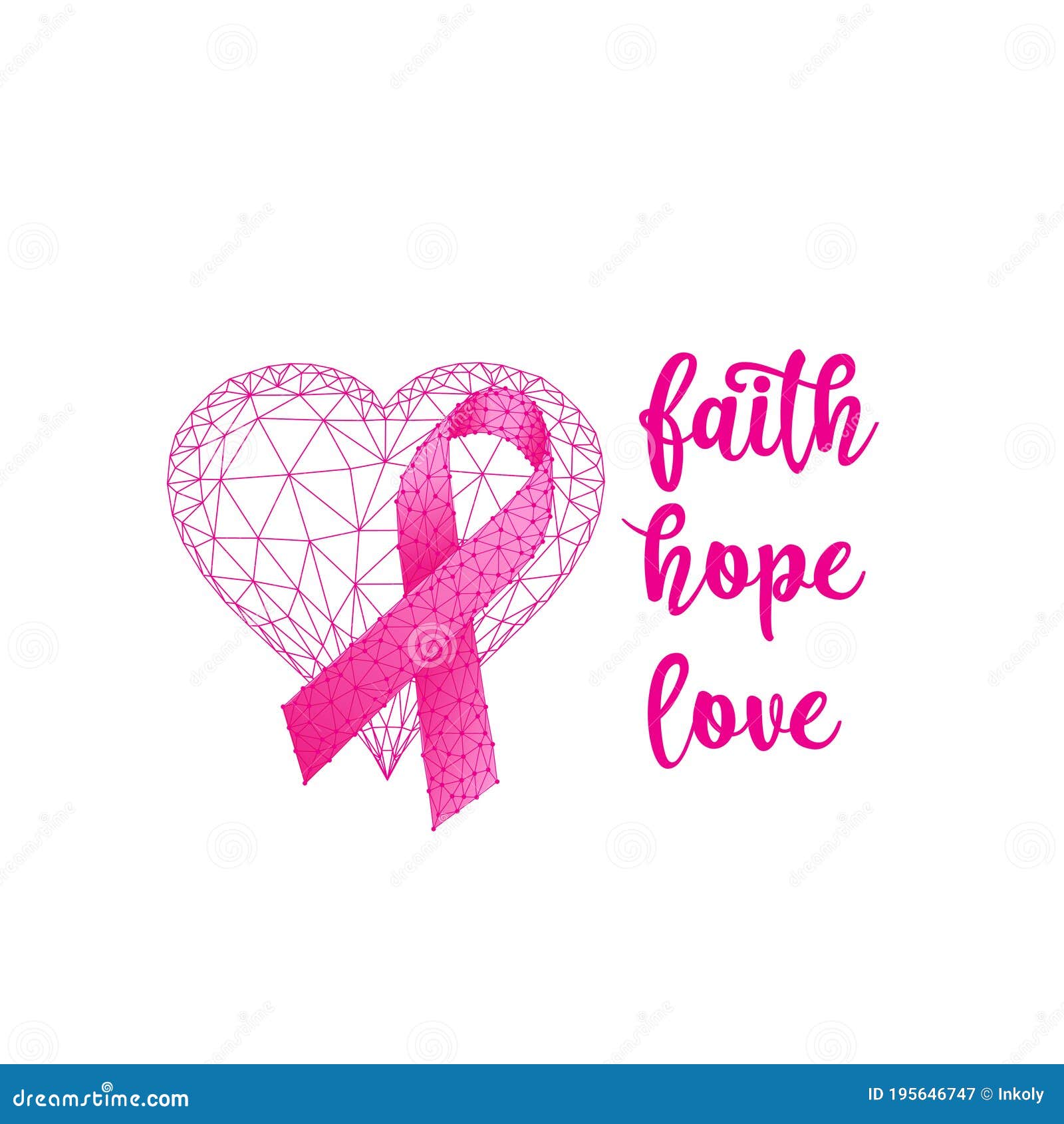photo Breast Cancer Ribbon Heart dreamstime com