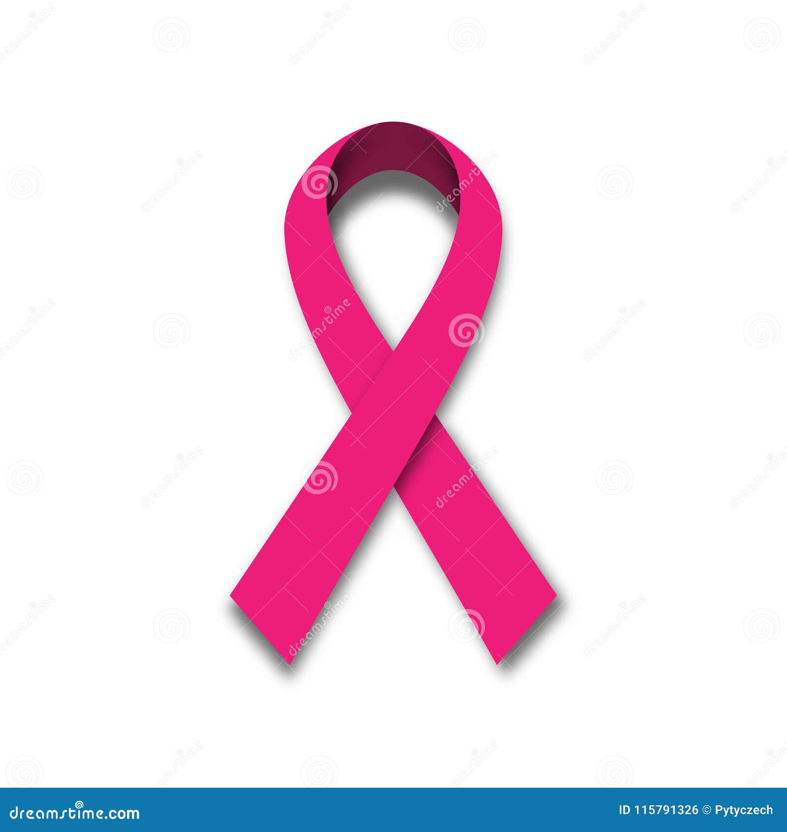 Breast Cancer Awareness Ribbon Icon. Symbol of Women Healthcare Stock  Vector - Illustration of decoration, breast: 115791326