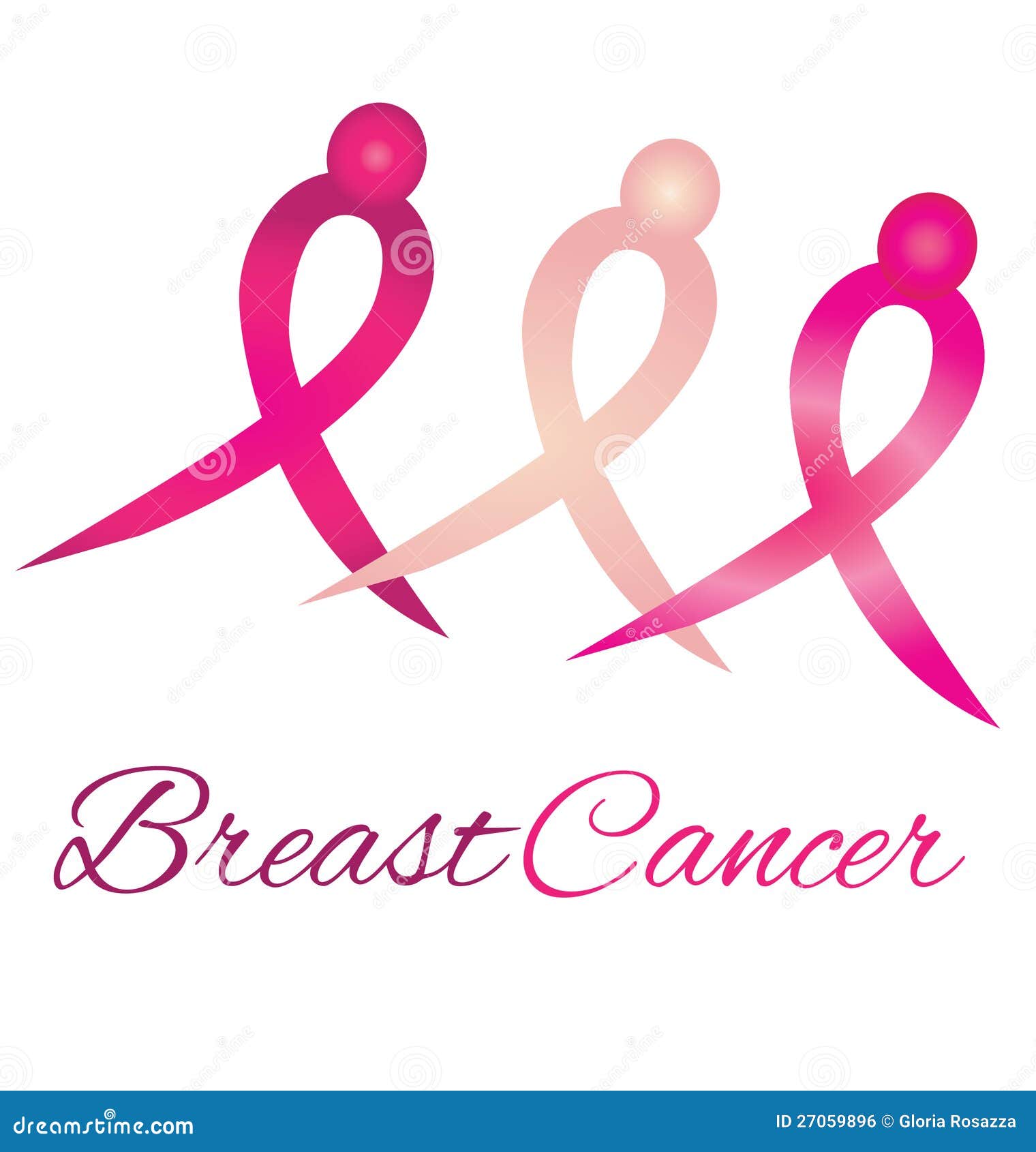 Breast Cancer. Cross- Vector & Photo (Free Trial)