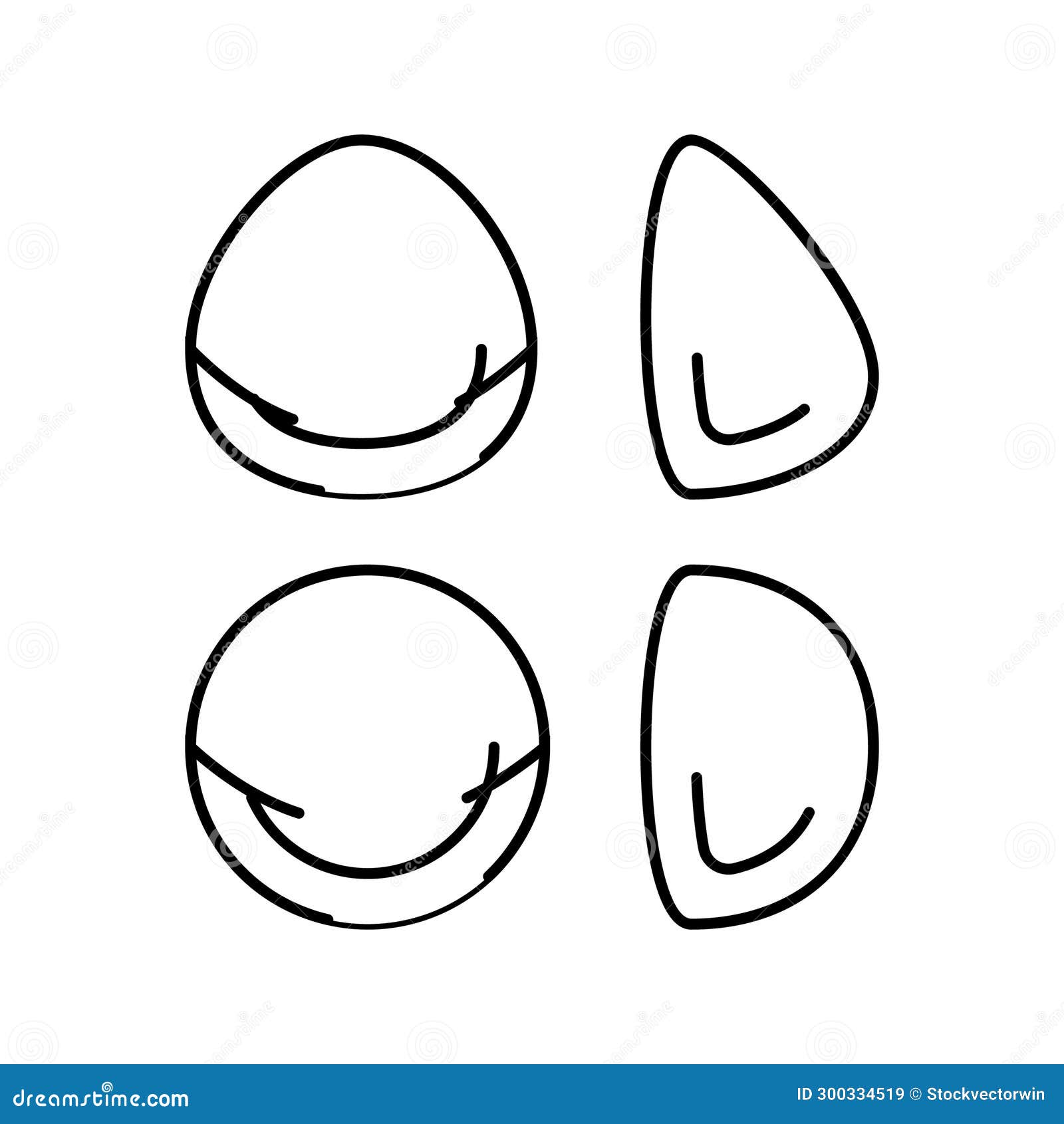 Breast Shape Chart: Over 289 Royalty-Free Licensable Stock Vectors