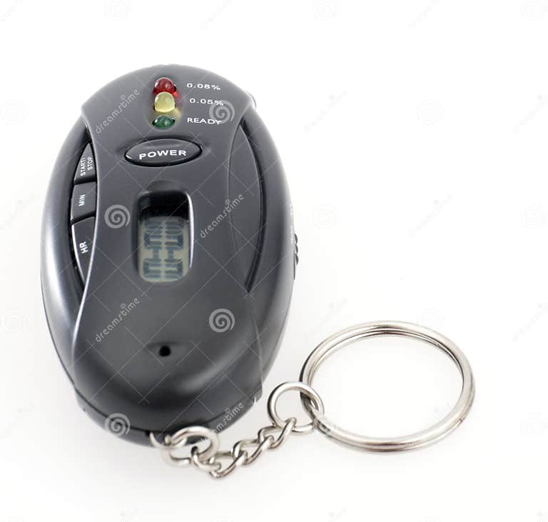 Breathalyzer Keychain stock photo. Image of limits, alcohol 13936038