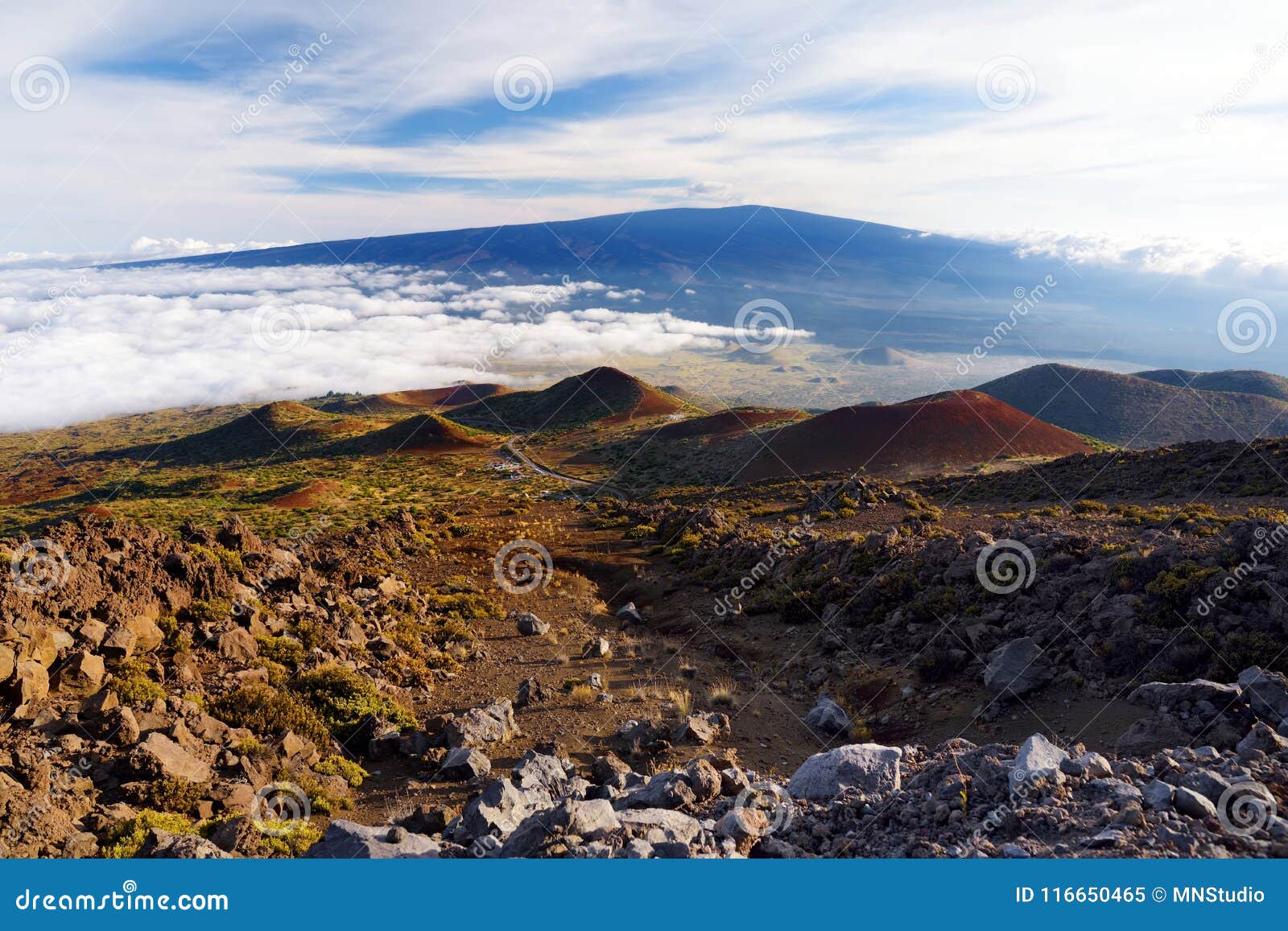 breathtaking view of mauna loa volcano on the big island of hawaii