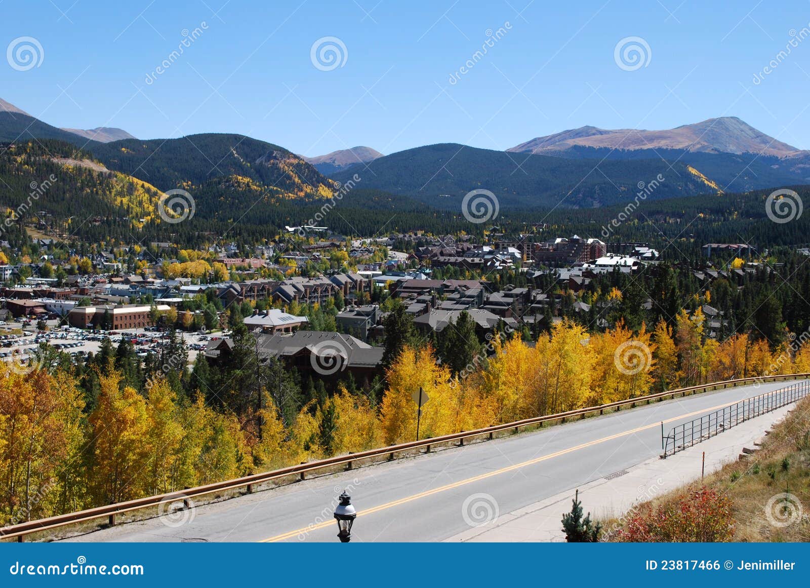 Breckenridge, Colorado Fall Stock Photo Image of peeping, blue