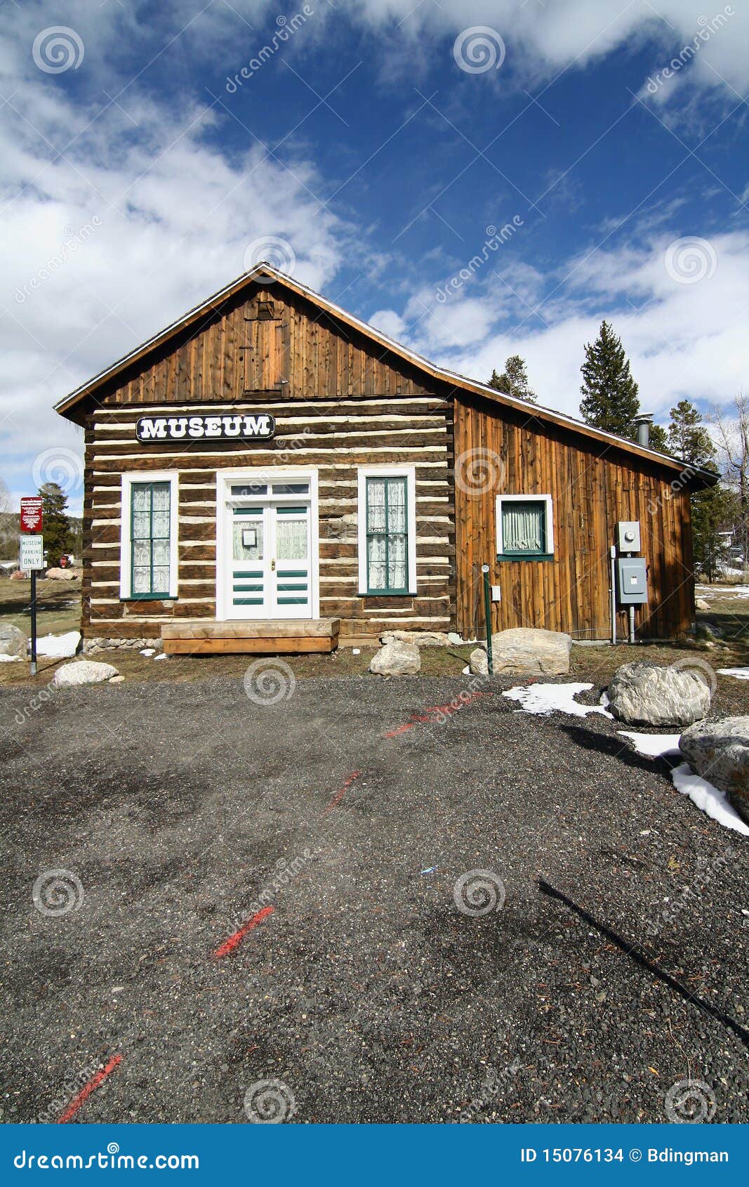 Breckenridge Museum editorial stock image. Image of town 15076134