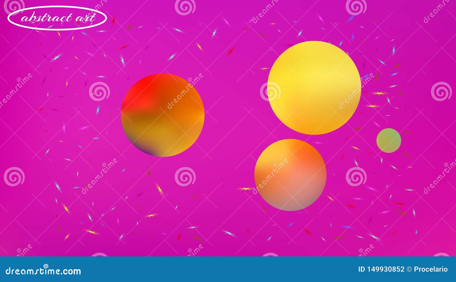 plain abstract space fantasy  crisp.