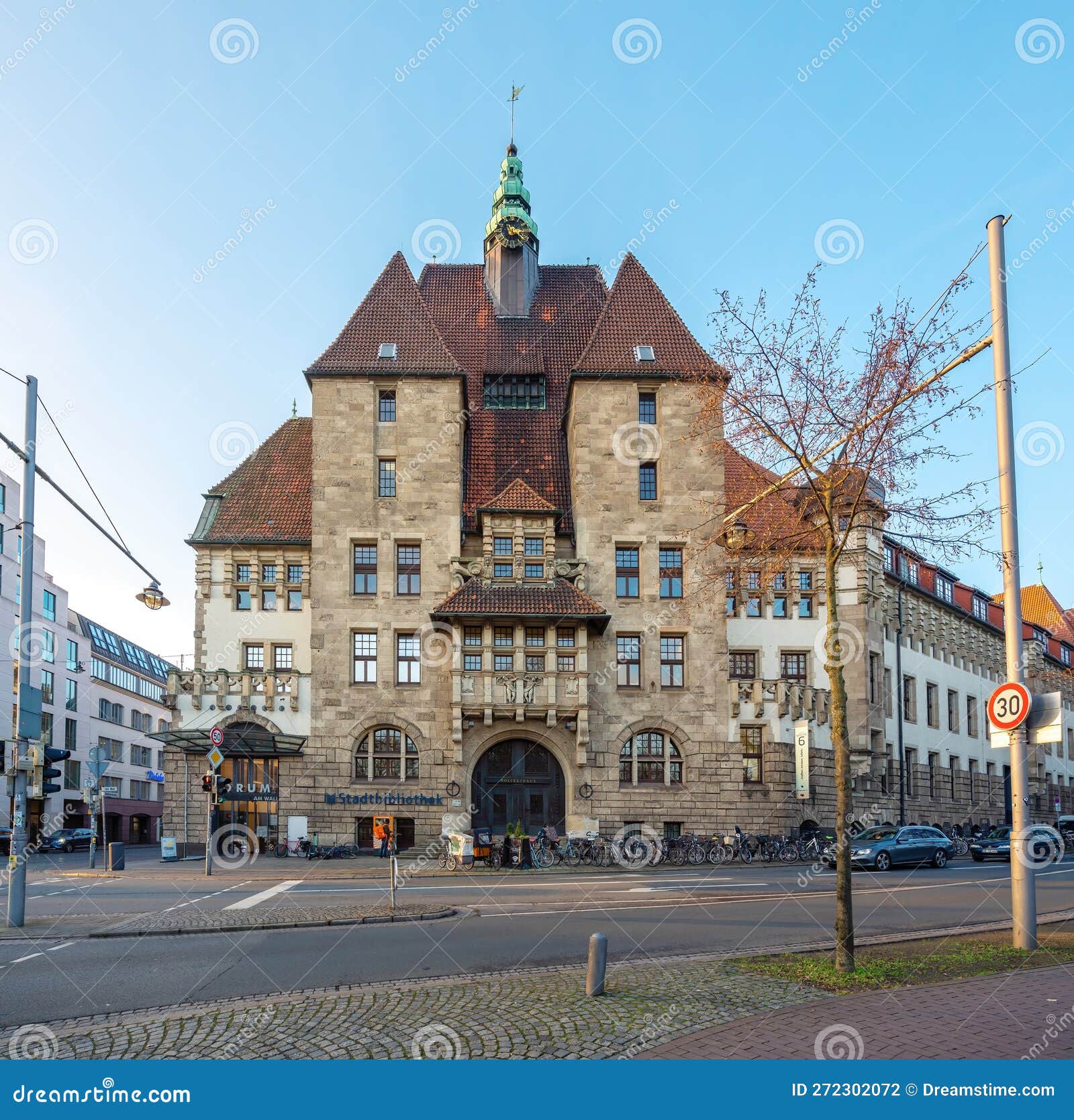 Bremen City Library Bremen, Germany Editorial Photography Image of