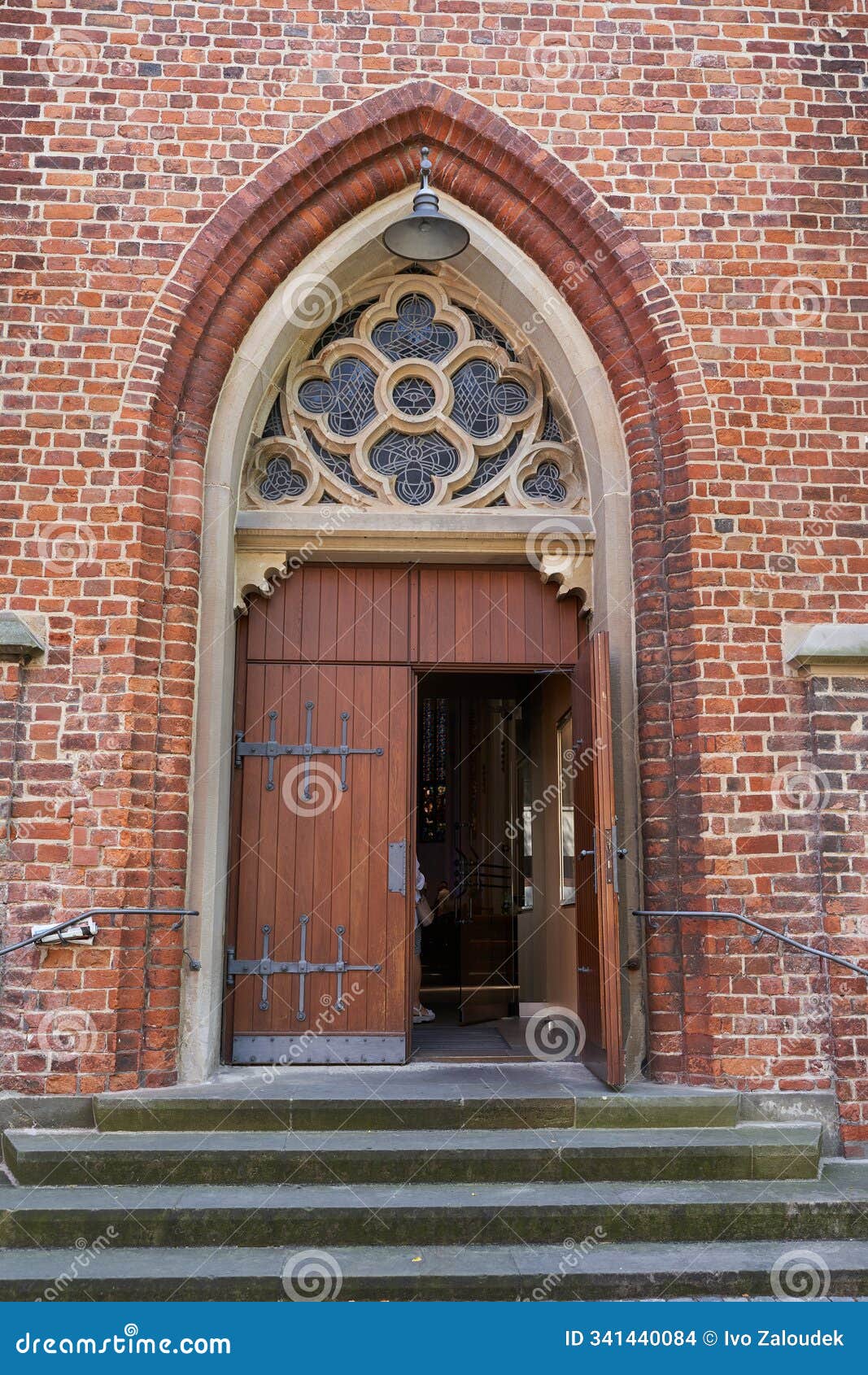 bremen, germany - september 1, 2024 - st. john's church in the quarter schnoor