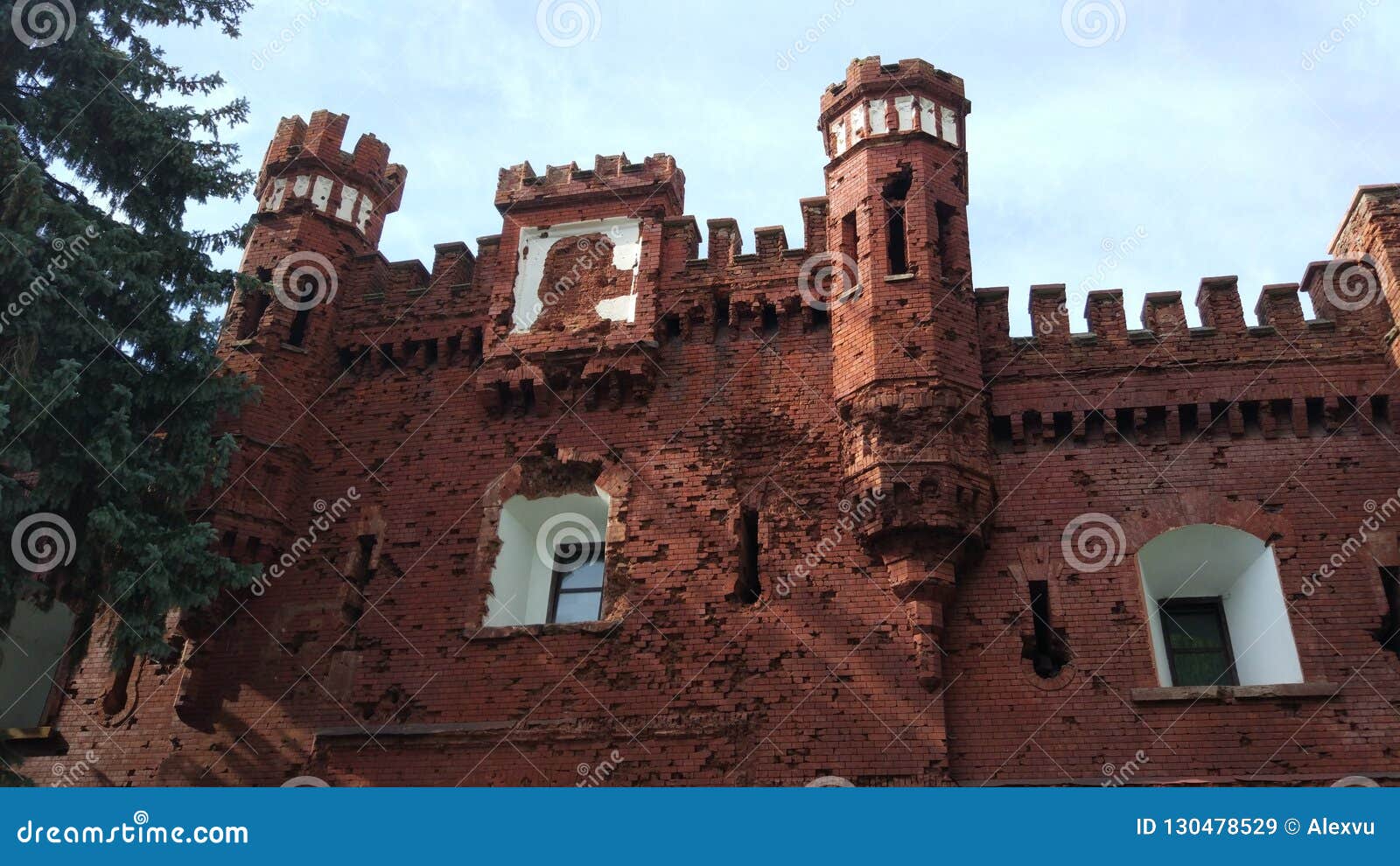 Brest Fortress, Belarus Museum in Belarus. Stock Image - Image of tower ...