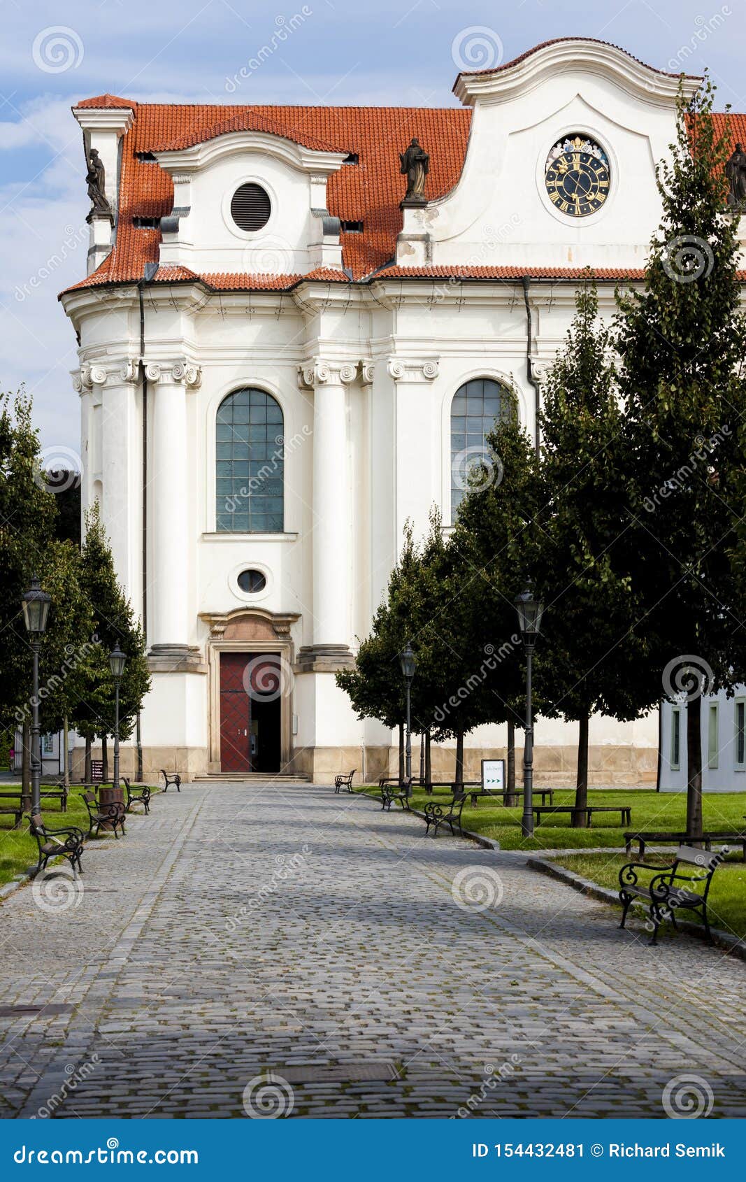 brevnov monastery, prague, czech republic