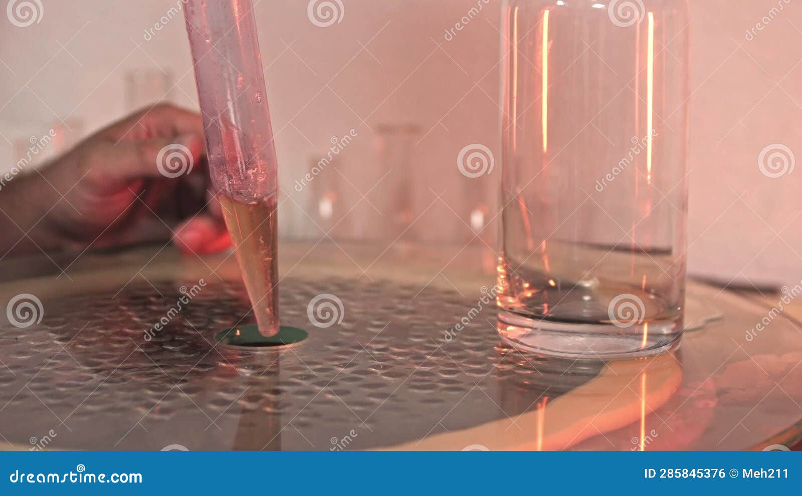 Brewer Testing Fermentation of Crafte Beer Stock Footage Video of