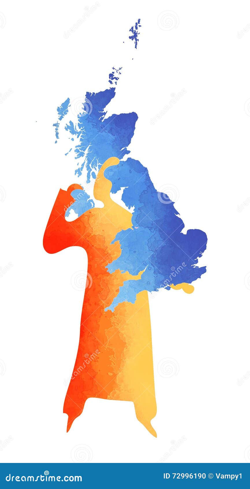 Brexit Referendum Abstimmung Fur Den Ausgang Von Grossbritannien Von Der Europaischen Gemeinschaft Stock Abbildung Illustration Von Grossbritannien Europaischen
