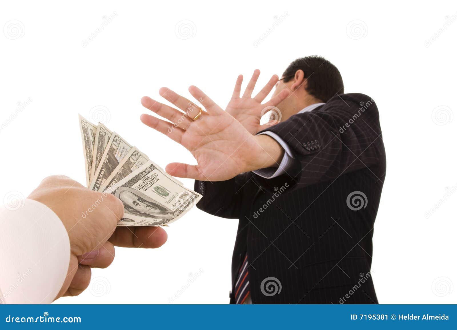 The Bribe stock image. Image of corruption, earnings, hold 7195381