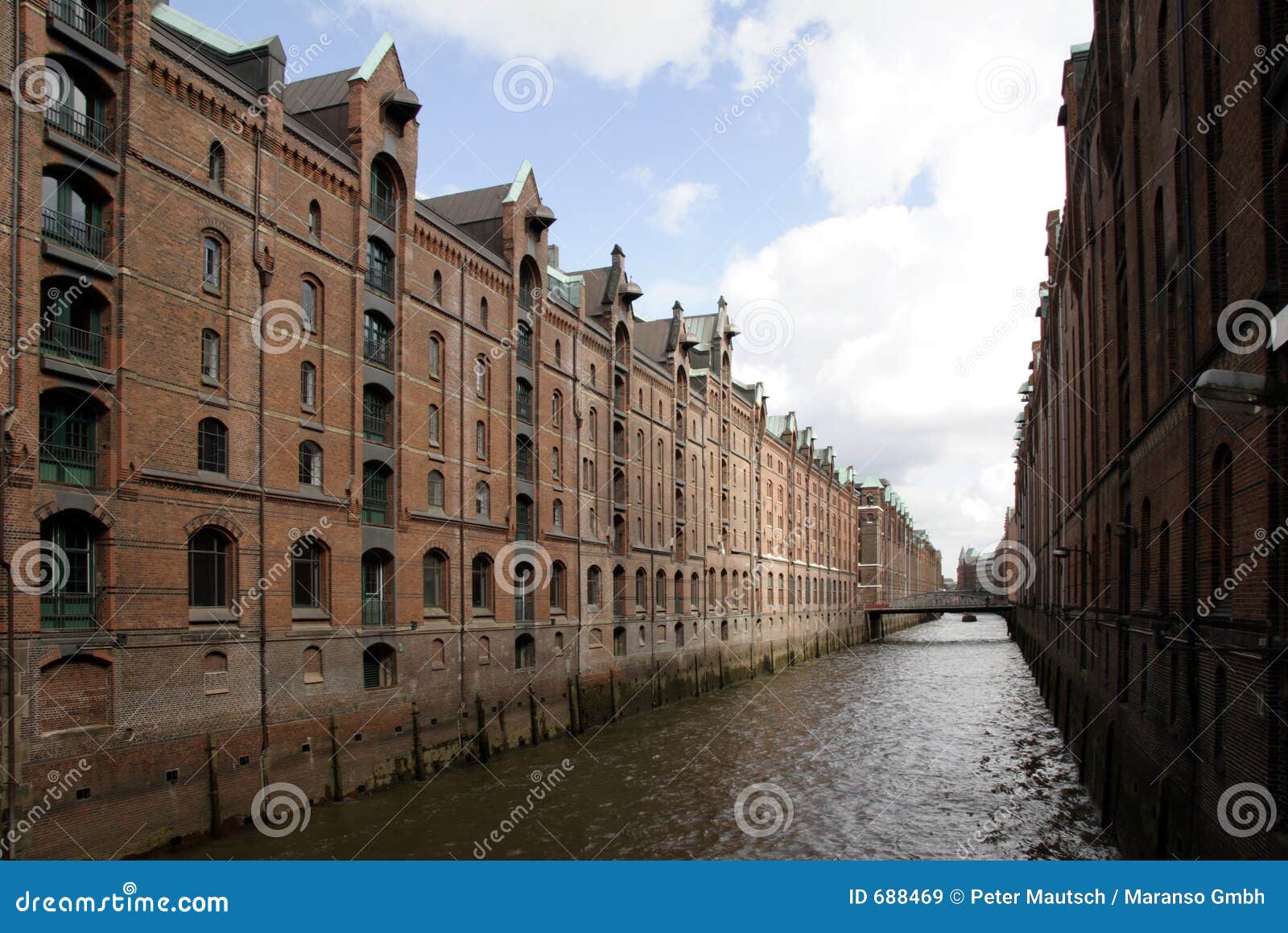 brick-built speicherstadt