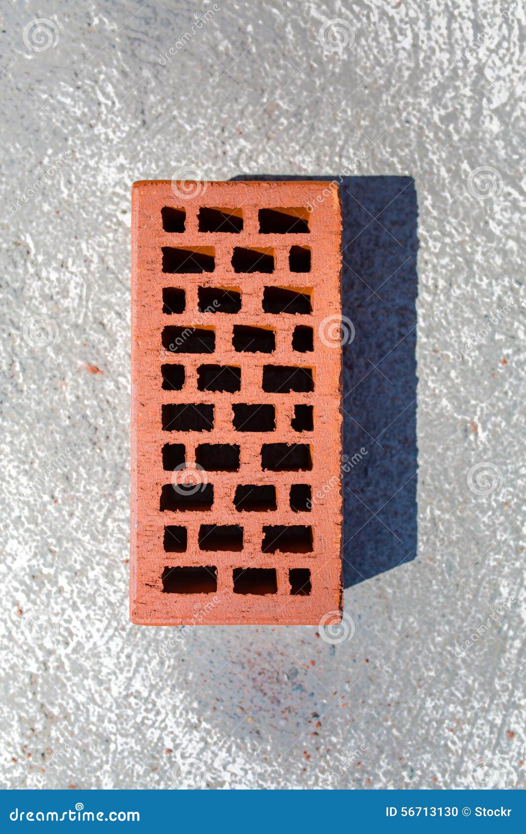 One Solitary Red Brick Stock Photo - Download Image Now - Brick