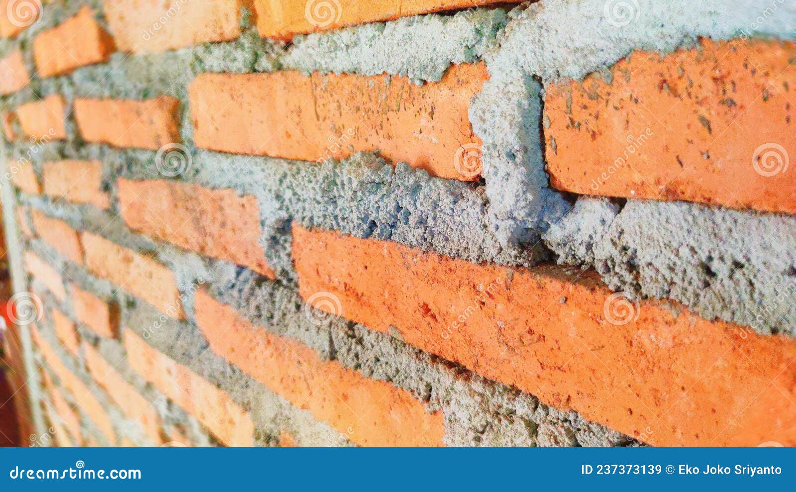 The Best Brick Construction in a House in the Village Stock Image