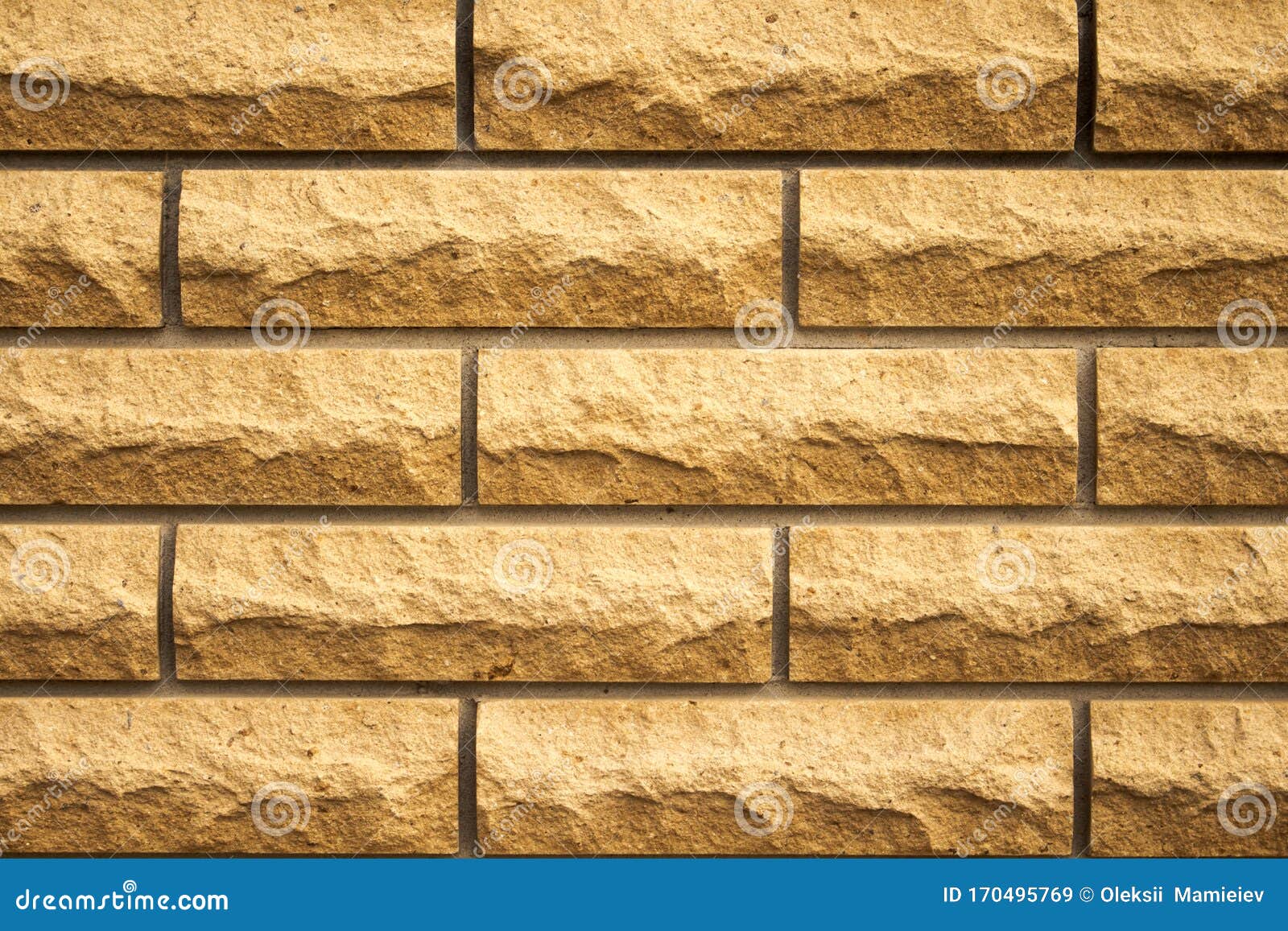 Brick Masonry of Yellow Color Stock Image Image of beautiful, ceramic