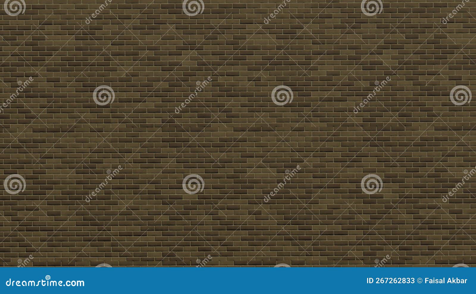 Brick Pattern Brown for Background or Cover Stock Illustration