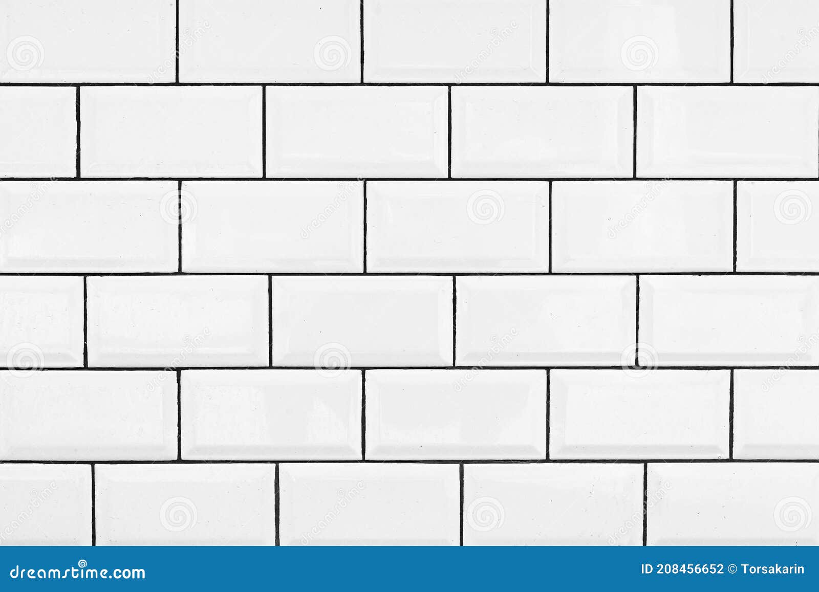 Brick Pattern White Ceramic Wall Tile Texture Stock Photo Image of