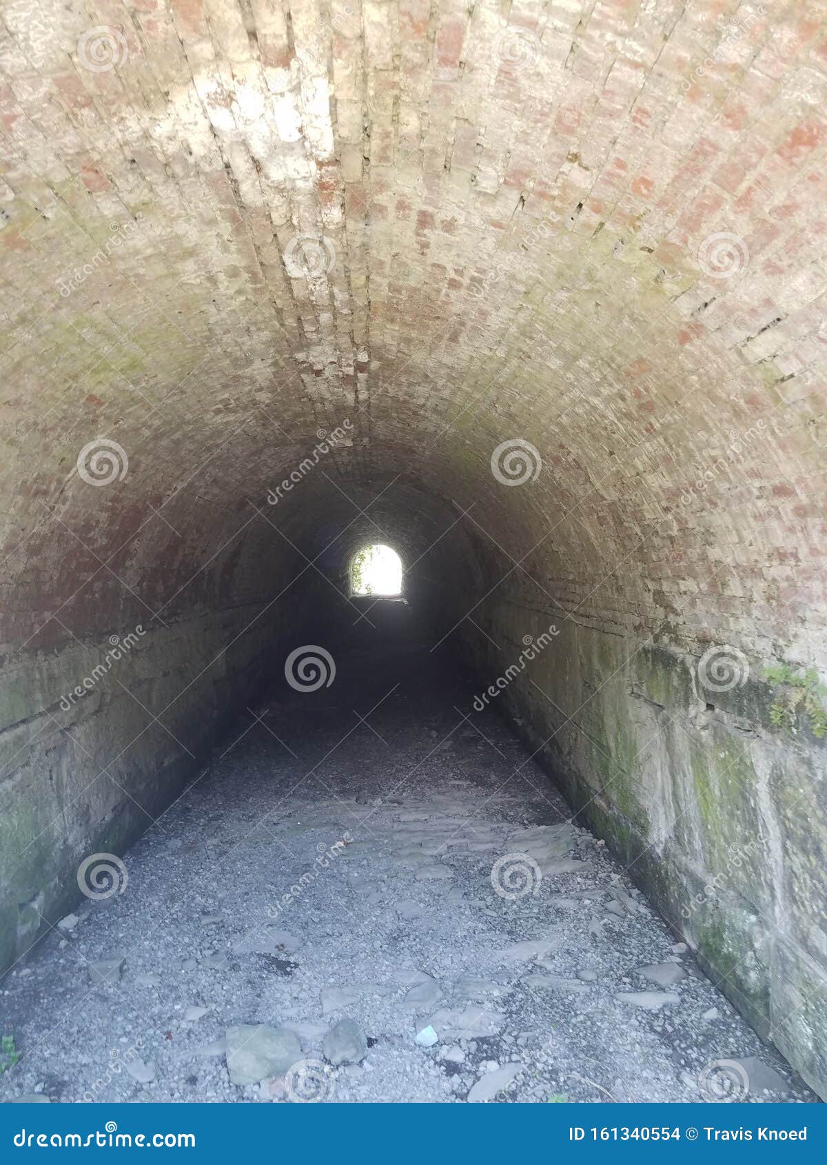 Brick tunnel stock photo. Image of tunnel, ruins, stone 161340554