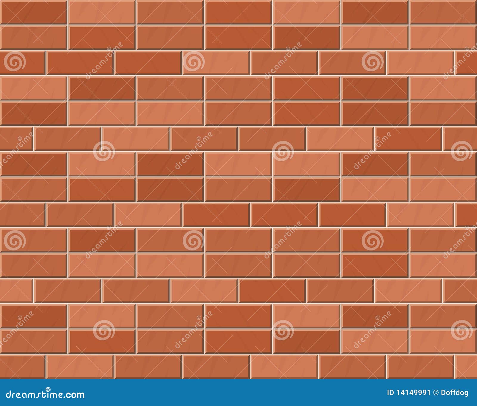 Brick Wall Cartoon Vector 14149991